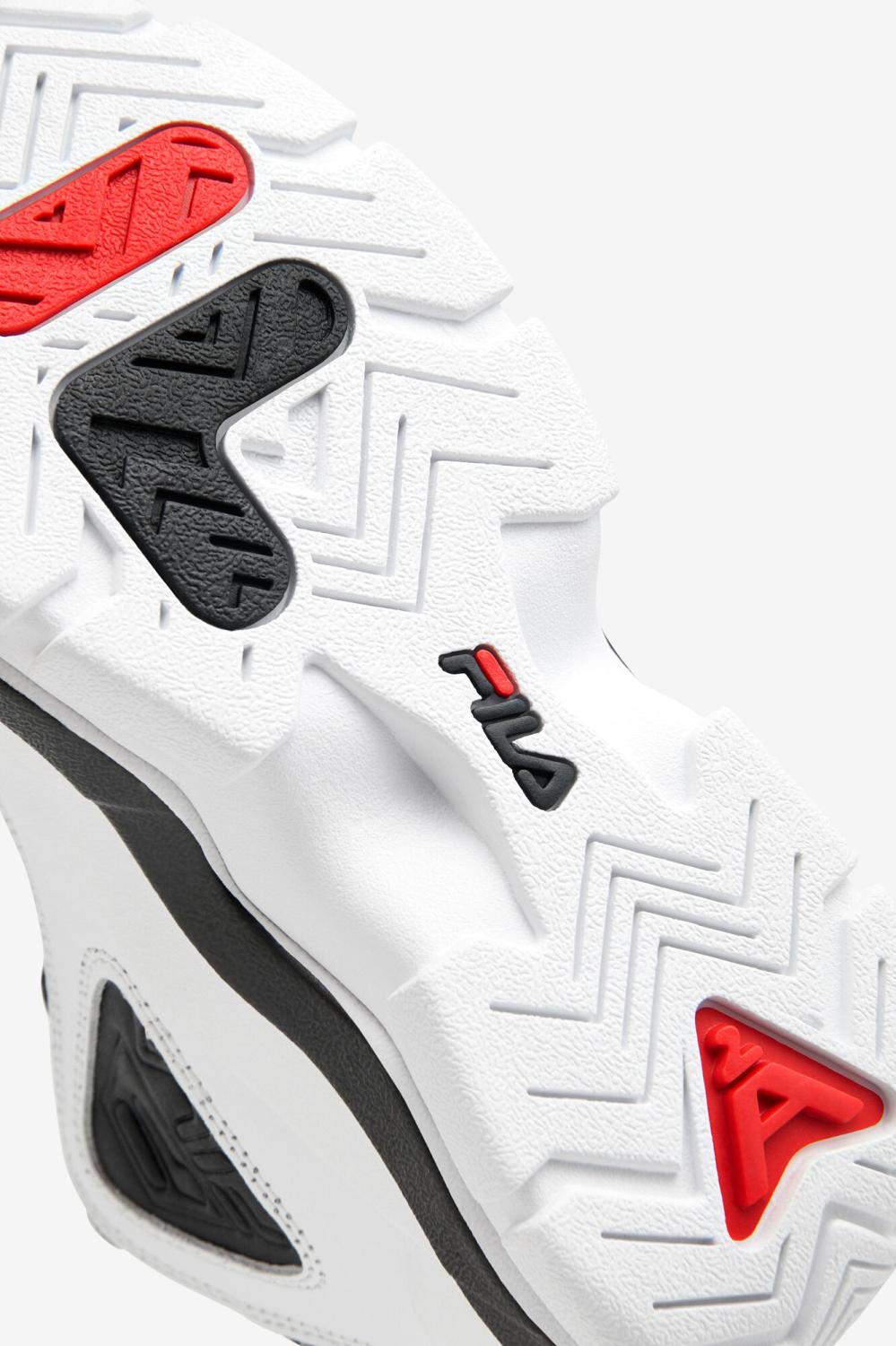 Kids Big Kids (3.5-7) | FILA Big Kids' Grant Hill 2 113 WHITE / BLACK / FILA RED