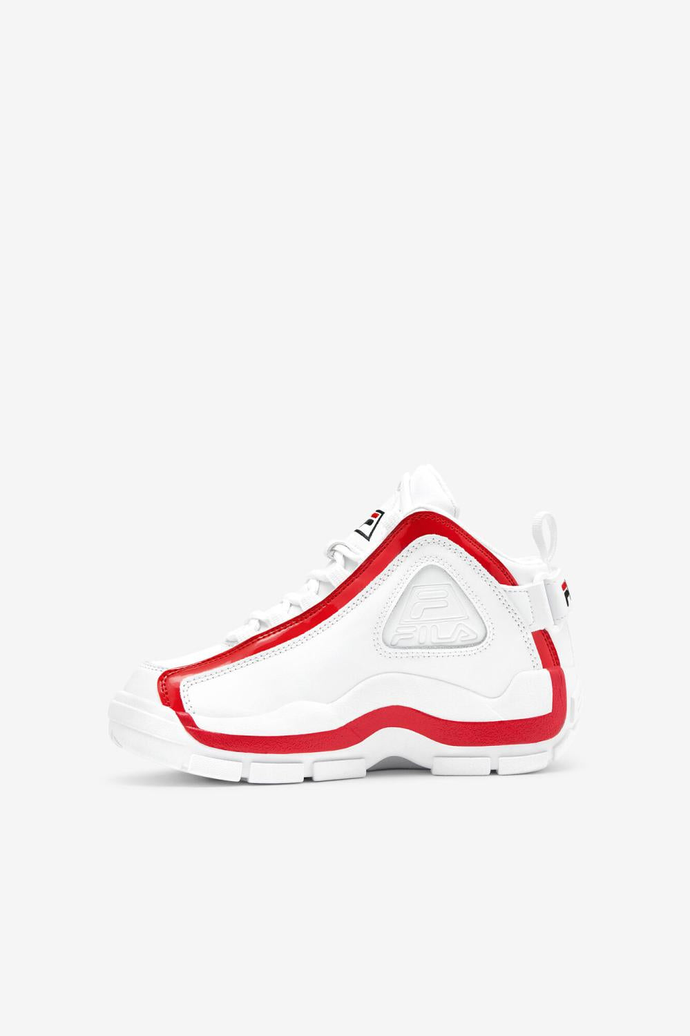 Kids Big Kids (3.5-7) | FILA Big Kids' Grant Hill 2 114 WHITE / FILA RED / BLACK