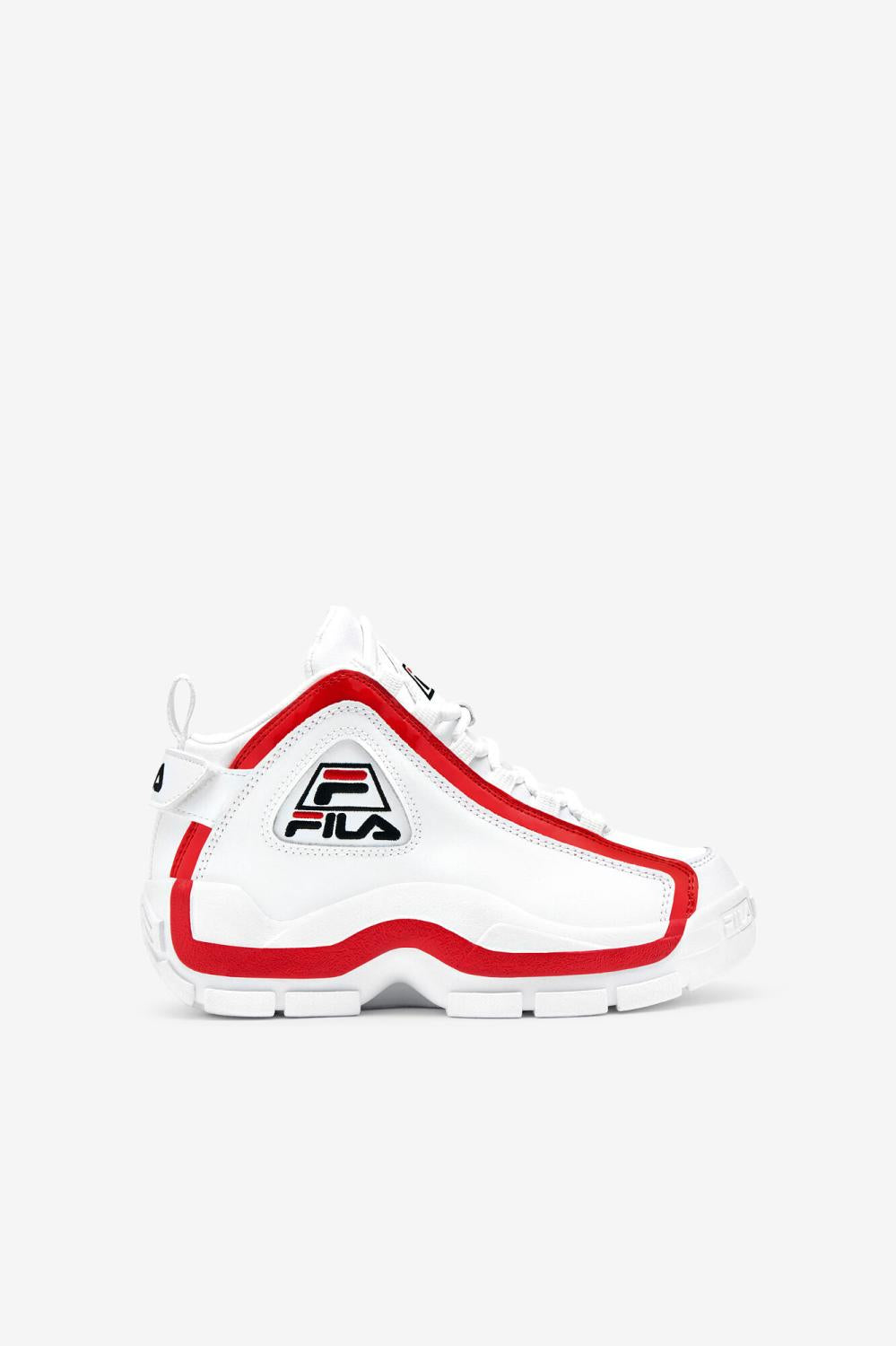 Kids Big Kids (3.5-7) | FILA Big Kids' Grant Hill 2 114 WHITE / FILA RED / BLACK