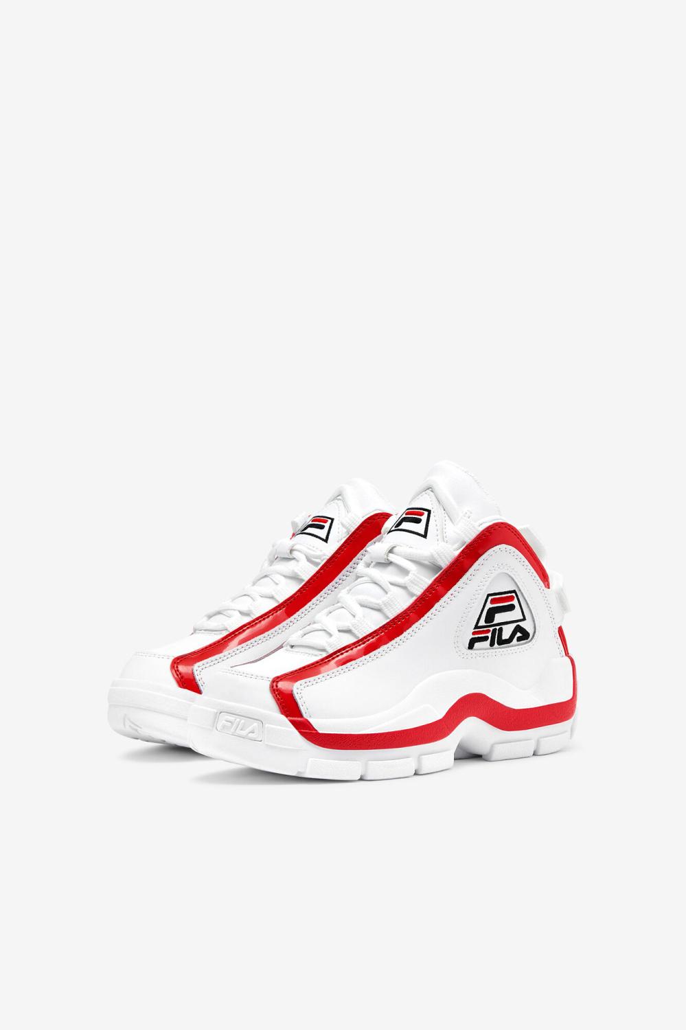 Kids Big Kids (3.5-7) | FILA Big Kids' Grant Hill 2 114 WHITE / FILA RED / BLACK