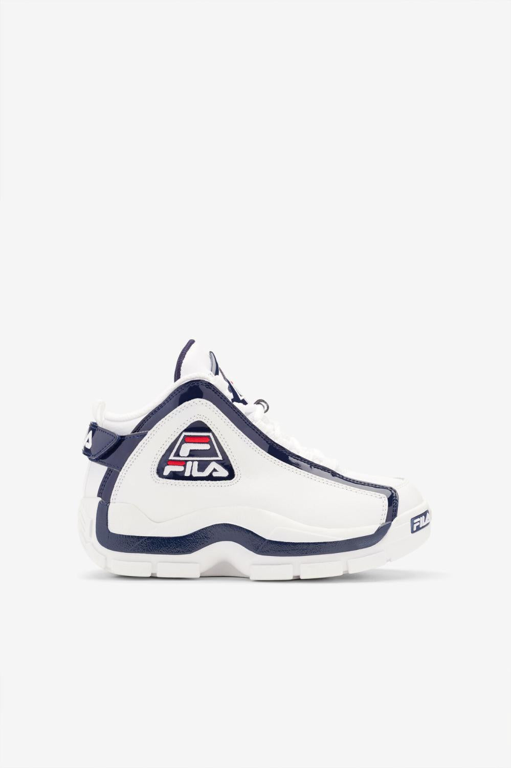Kids Big Kids (3.5-7) | FILA Big Kids' Grant Hill 2 125 WHITE / NAVY / RED