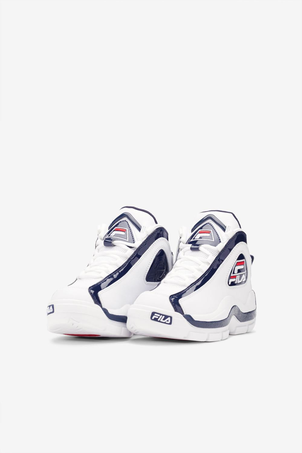 Kids Big Kids (3.5-7) | FILA Big Kids' Grant Hill 2 125 WHITE / NAVY / RED