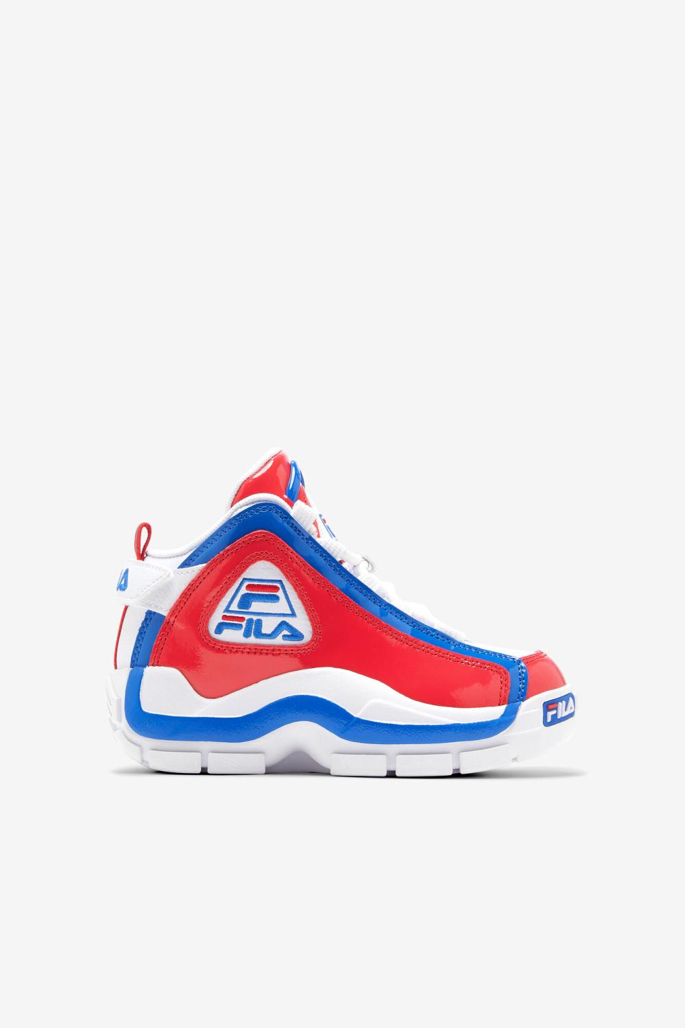 Kids Big Kids (3.5-7) | FILA Big Kids' Grant Hill 2 125 WHITE / RED / PRINCE BLUE