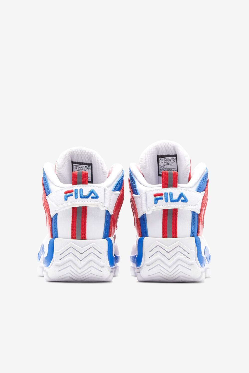Kids Big Kids (3.5-7) | FILA Big Kids' Grant Hill 2 125 WHITE / RED / PRINCE BLUE