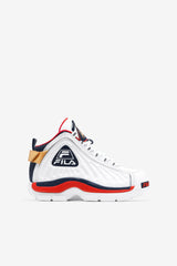 Kids Big Kids (3.5-7) | FILA Big Kids' Grant Hill 2 Game Break 125 WHITE / DRESS BLUES / FILA RED