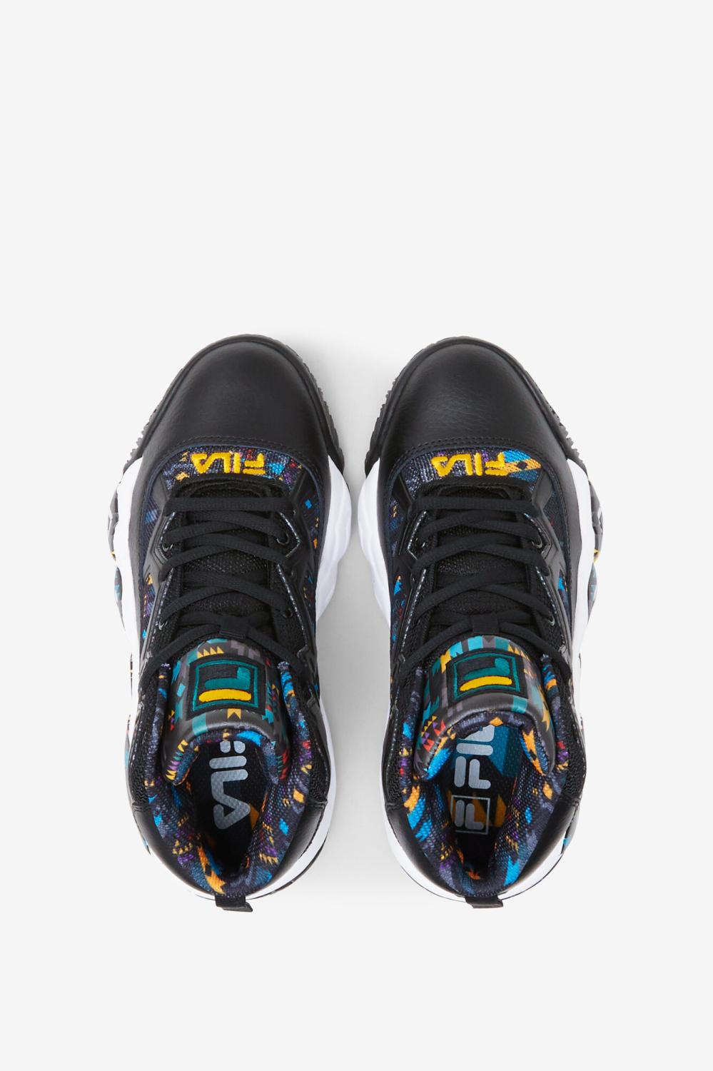 Kids Big Kids (3.5-7) | FILA Big Kids' MB 014 BLACK / JUNE BUG / SAFFRON