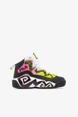 Kids Big Kids (3.5-7) | FILA Big Kids' MB 016 BLACK / SAFETY YELLOW / WHITE