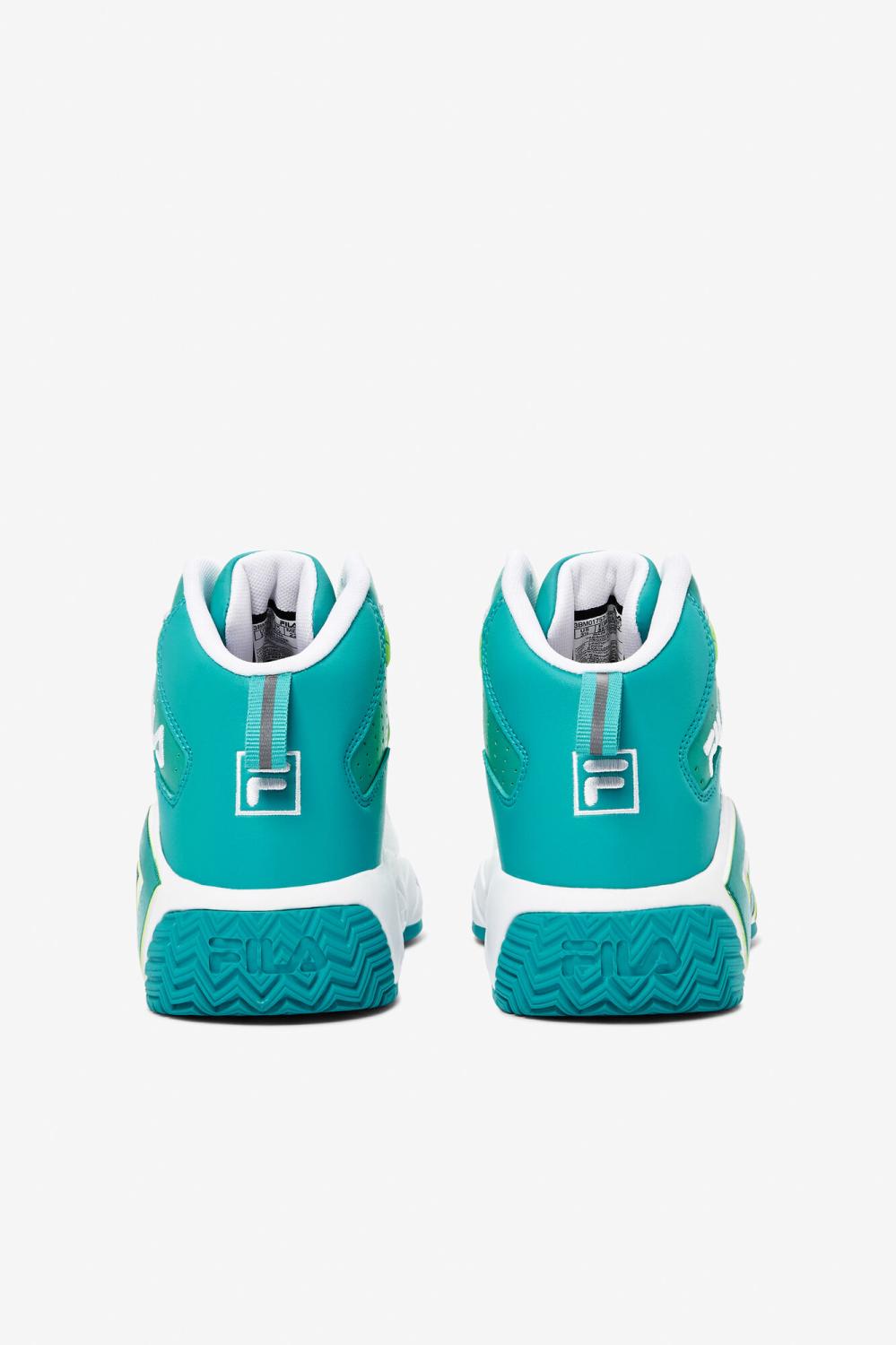 Kids Big Kids (3.5-7) | FILA Big Kids' Mb 142 WHITE / CERAMIC / GREEN GECKO