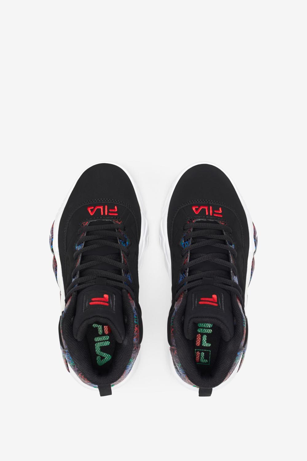 Kids Big Kids (3.5-7) | FILA Big Kids' MB Laser 048 BLACK / AMAZON / ELECTRIC BLUE