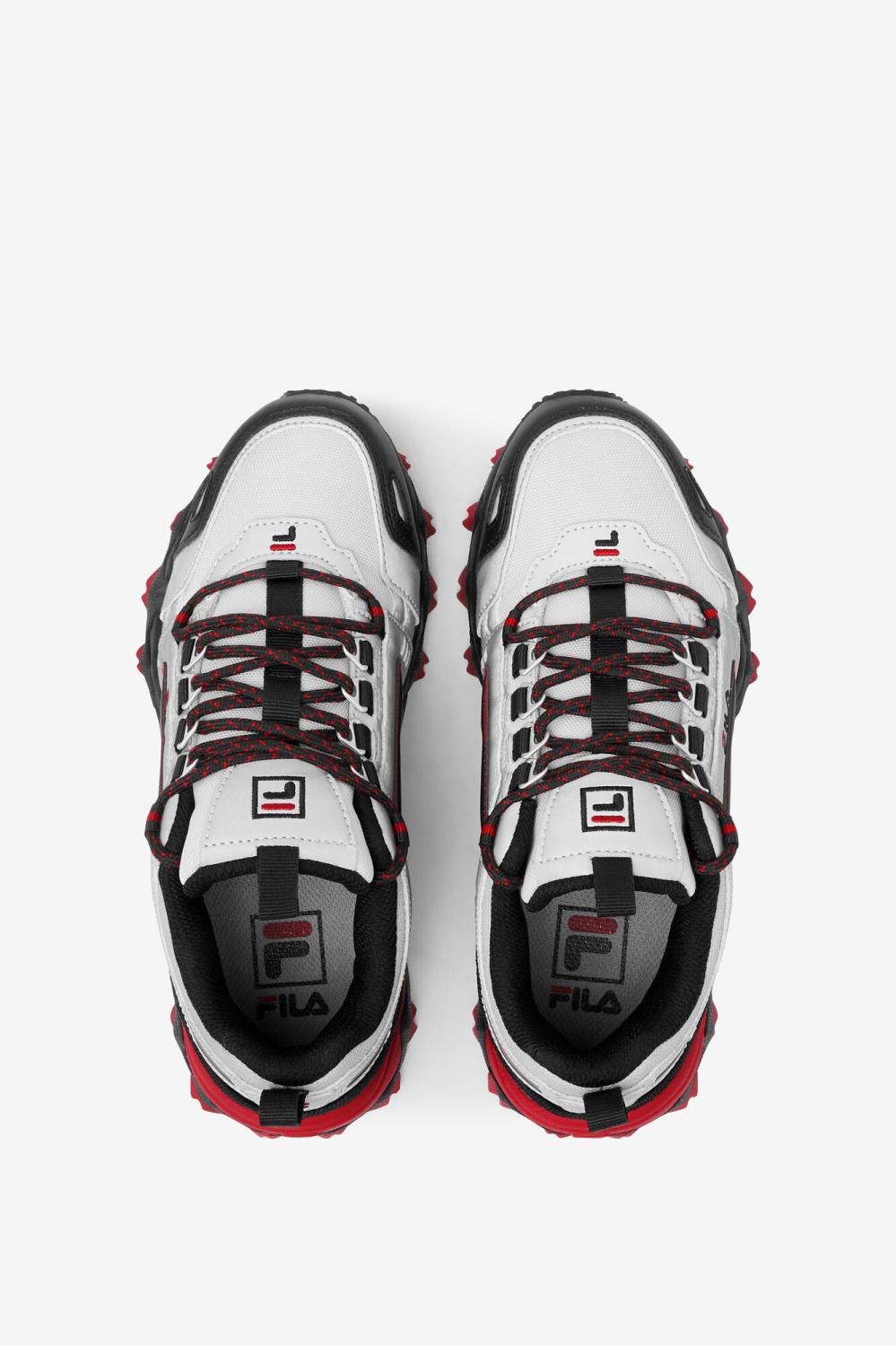 Kids Big Kids (3.5-7) | FILA Big Kids' Oakmont TR 053 METALLIC SILVER / BLACK / FILA RED