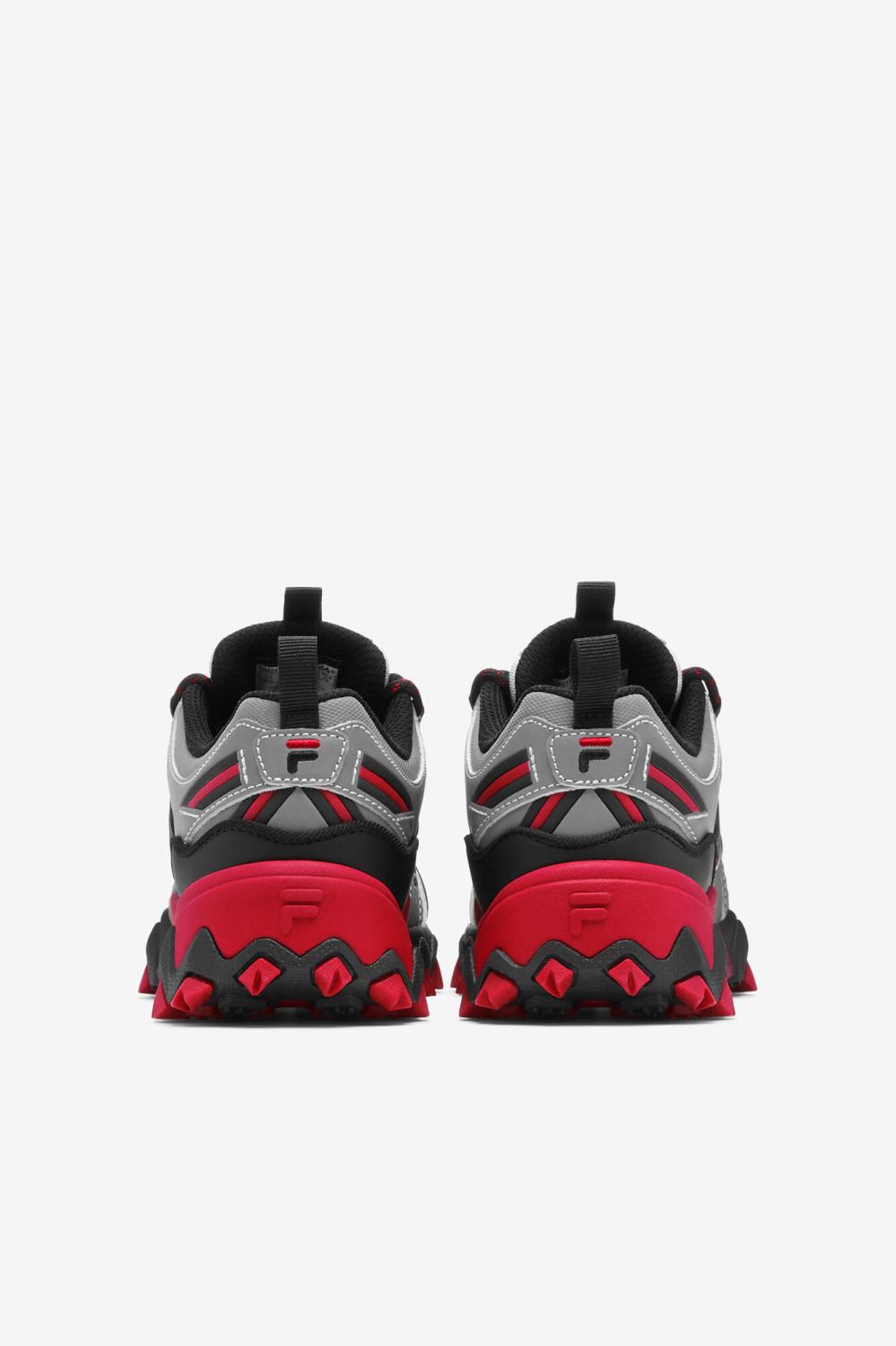 Kids Big Kids (3.5-7) | FILA Big Kids' Oakmont TR 053 METALLIC SILVER / BLACK / FILA RED