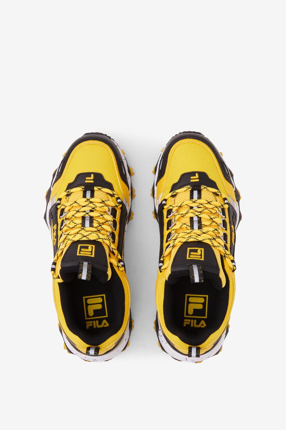 Kids Big Kids (3.5-7) | FILA Big Kids' Oakmont Tr 702 LEMON / BLACK / WHITE