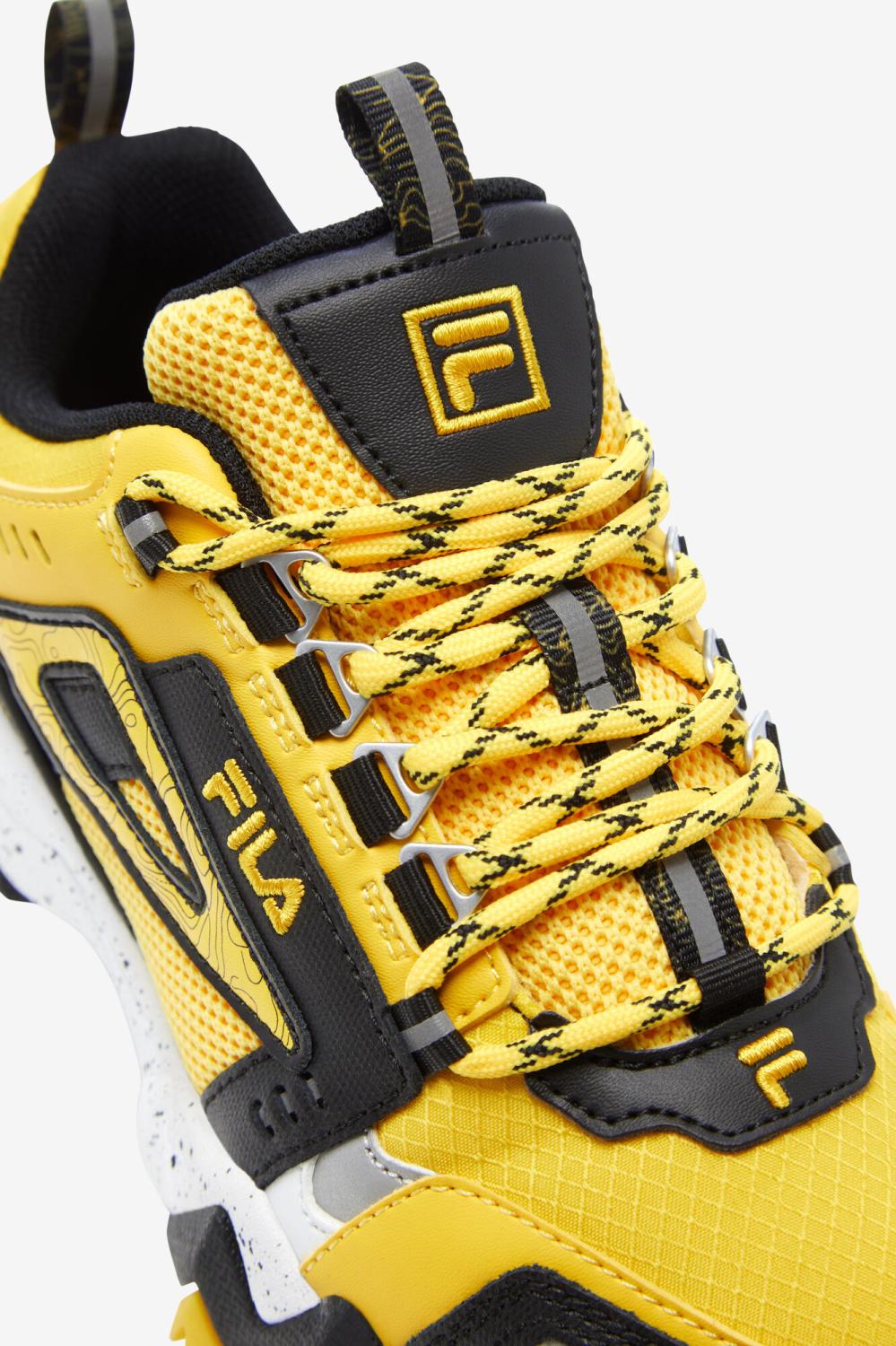 Kids Big Kids (3.5-7) | FILA Big Kids' Oakmont Tr 702 LEMON / BLACK / WHITE