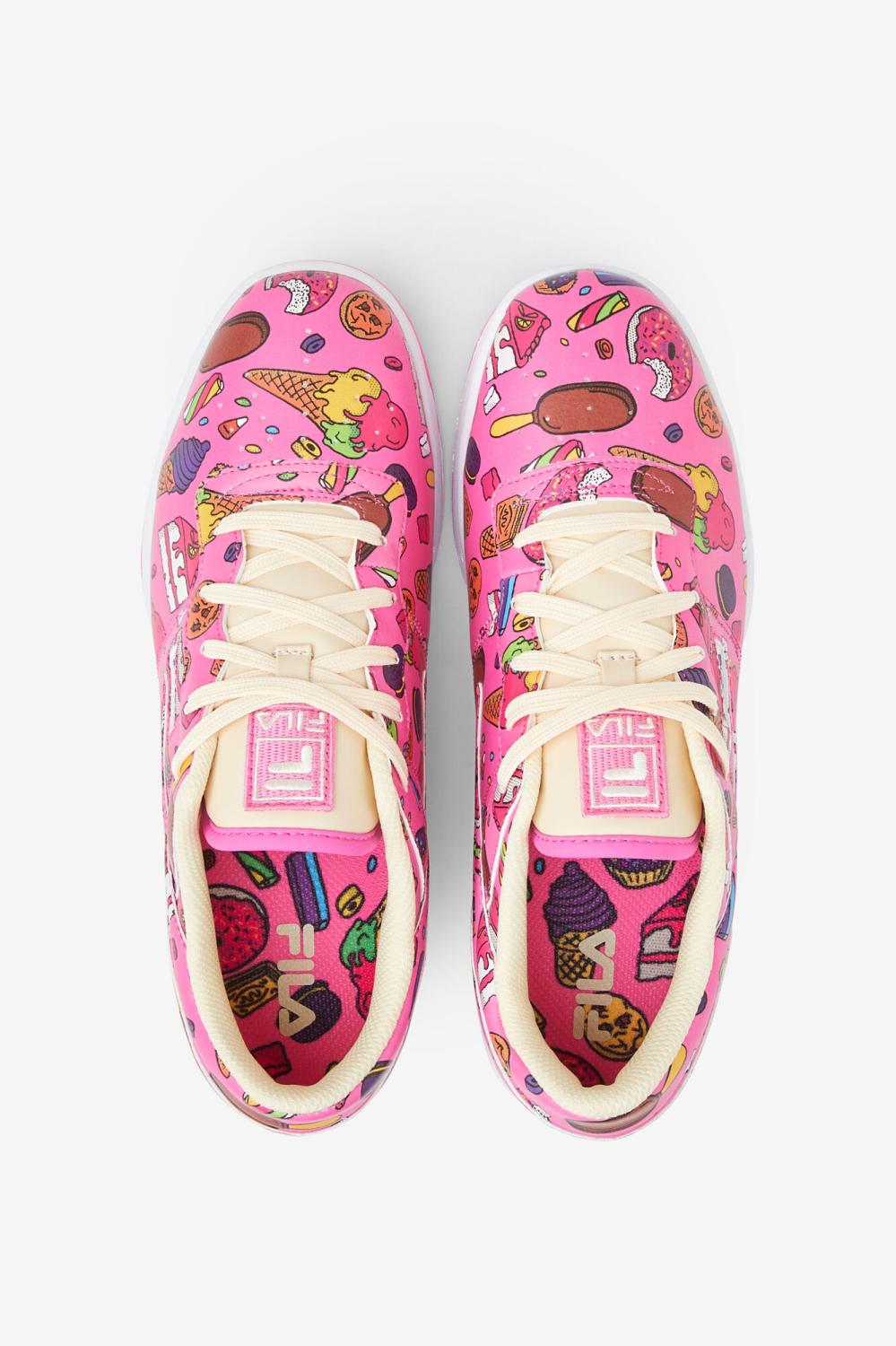 Kids Big Kids (3.5-7) | FILA Big Kids' Original Fitness 694 SUGAR PLUM / ELECTRIC PURPLE / LEMON