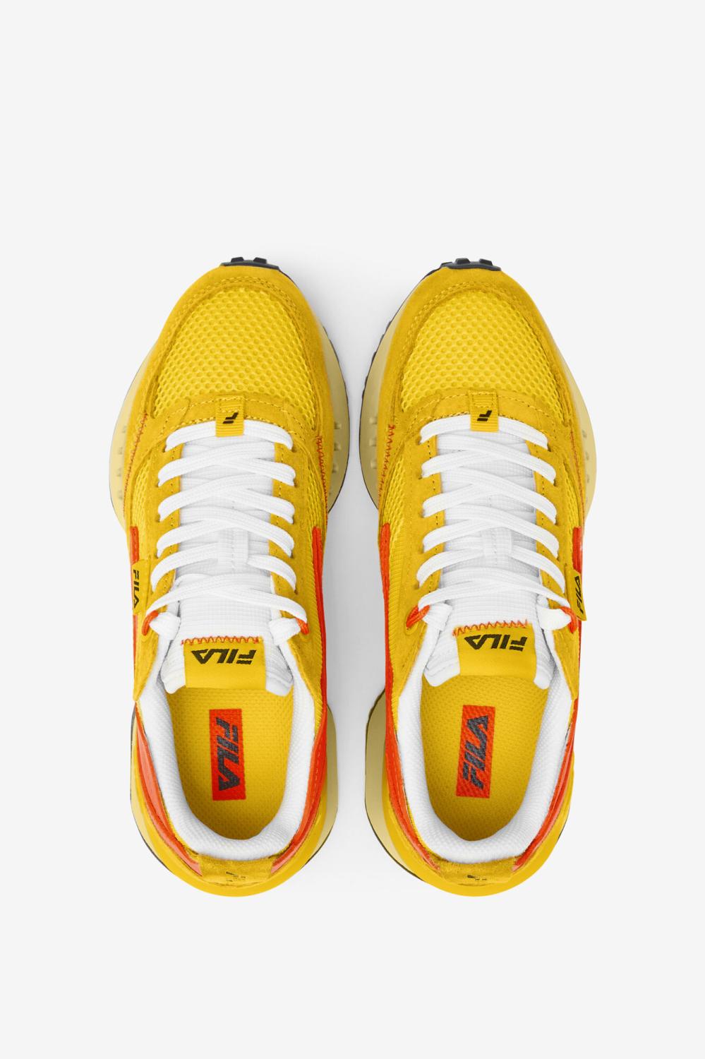 Kids Big Kids (3.5-7) | FILA Big Kids' Renno N-Generation 736 LEMON / RED ORANGE / MELLOW YELLOW