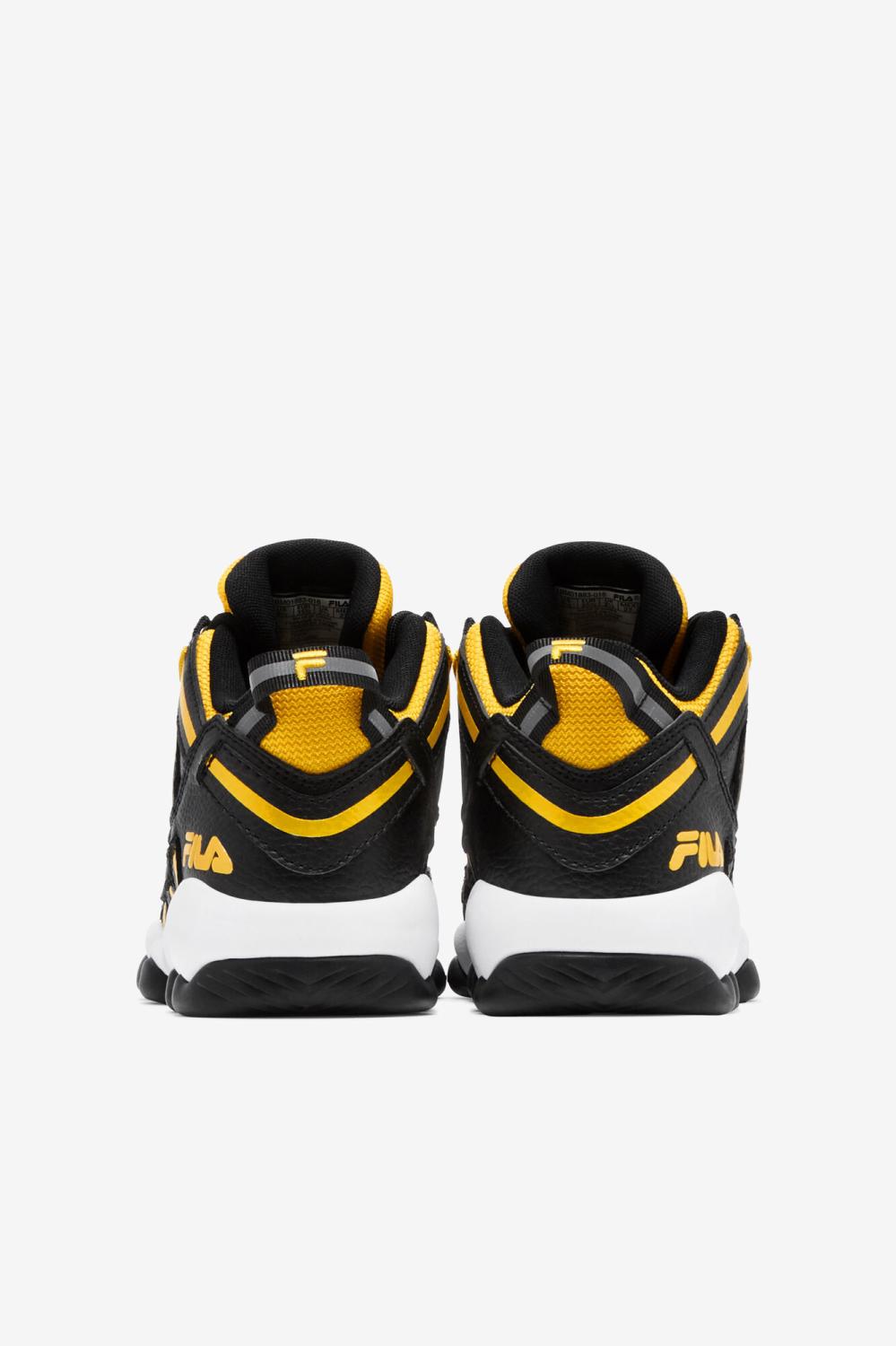 Kids Big Kids (3.5-7) | FILA Big Kids' Stackhouse Spaghetti 016 BLACK / LEMON / WHITE