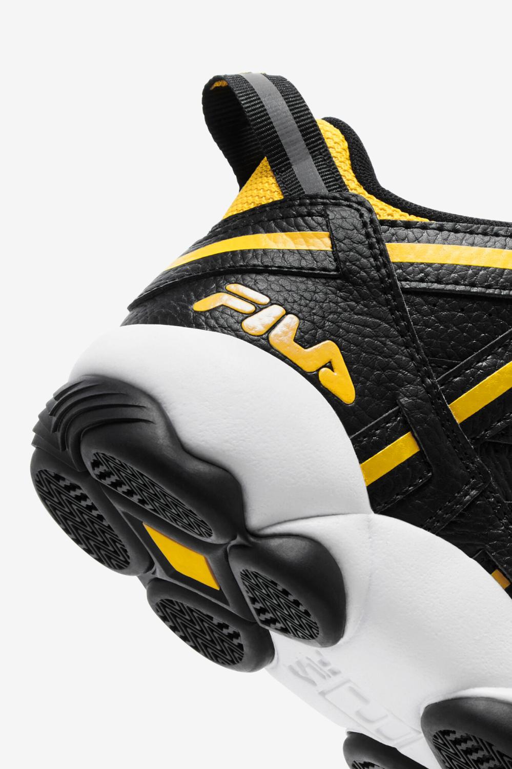 Kids Big Kids (3.5-7) | FILA Big Kids' Stackhouse Spaghetti 016 BLACK / LEMON / WHITE
