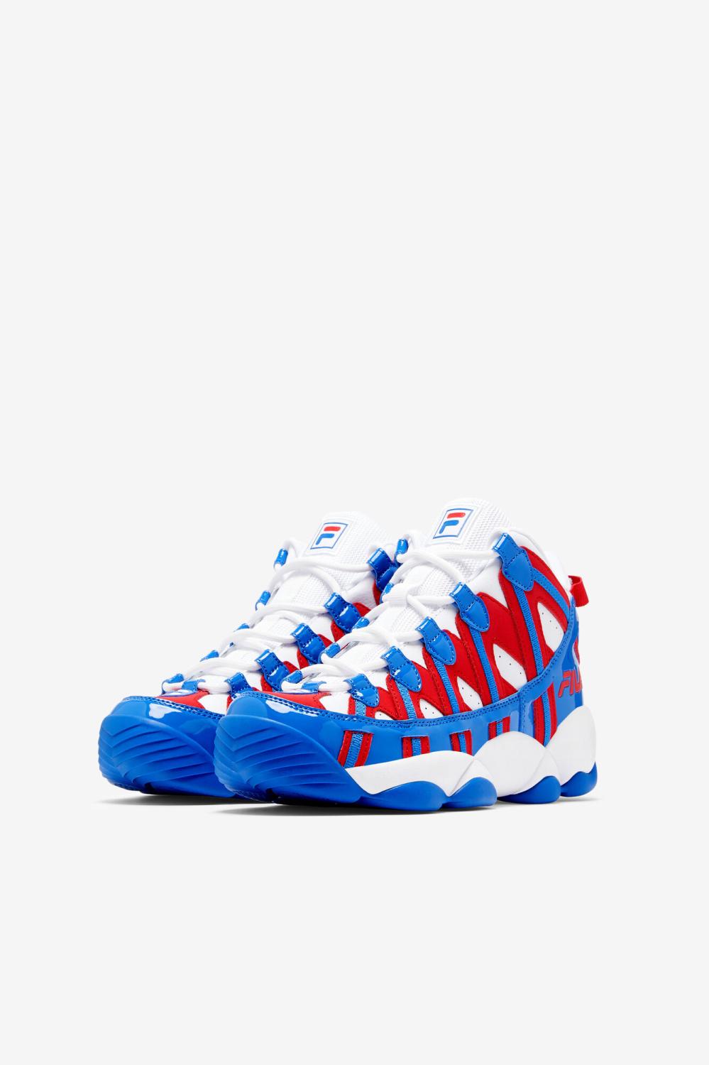 Kids Big Kids (3.5-7) | FILA Big Kids' Stackhouse Spaghetti 125 WHITE / FILA RED / PRINCE BLUE