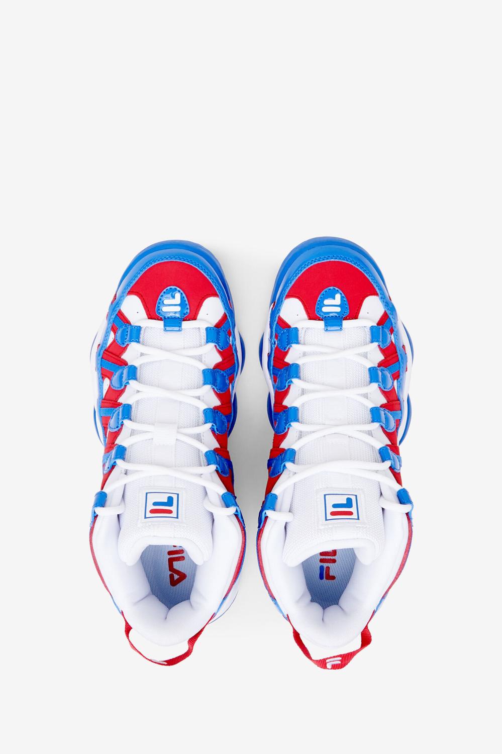 Kids Big Kids (3.5-7) | FILA Big Kids' Stackhouse Spaghetti 125 WHITE / FILA RED / PRINCE BLUE