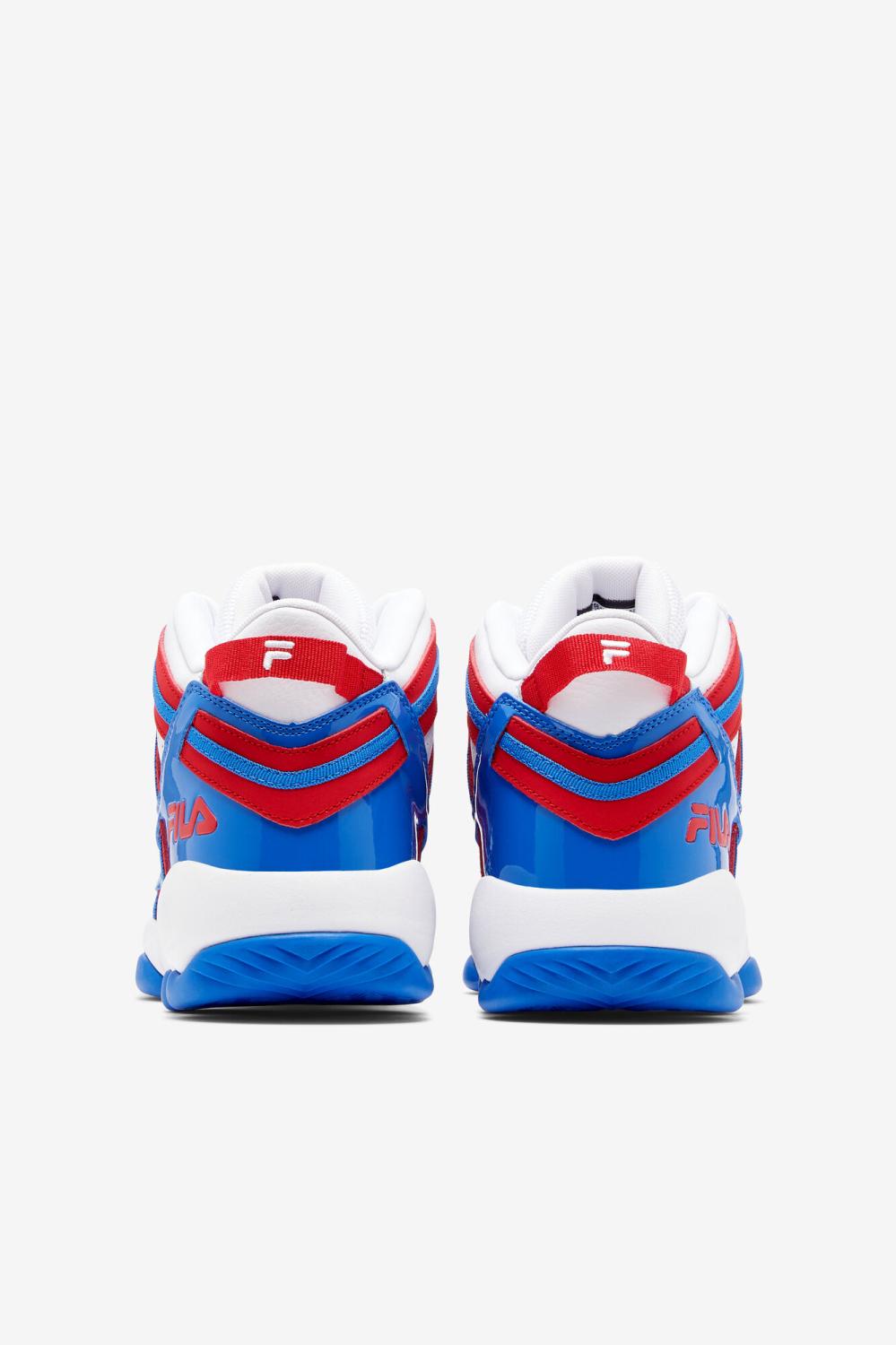 Kids Big Kids (3.5-7) | FILA Big Kids' Stackhouse Spaghetti 125 WHITE / FILA RED / PRINCE BLUE