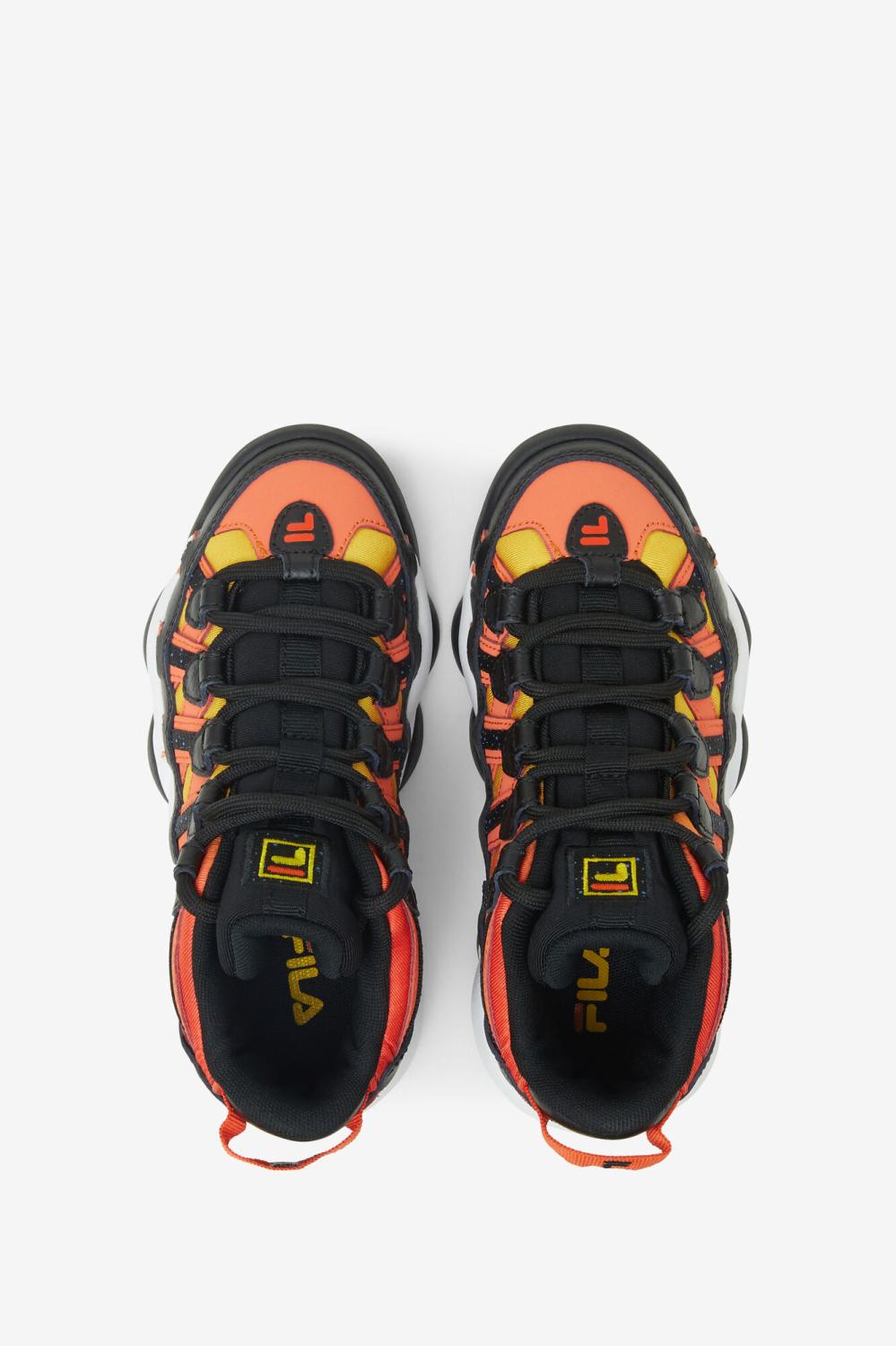 Kids Big Kids (3.5-7) | FILA Big Kids' Stackhouse Spaghetti 732 SAFFRON / PRINCE BLUE / MANDARIN RED