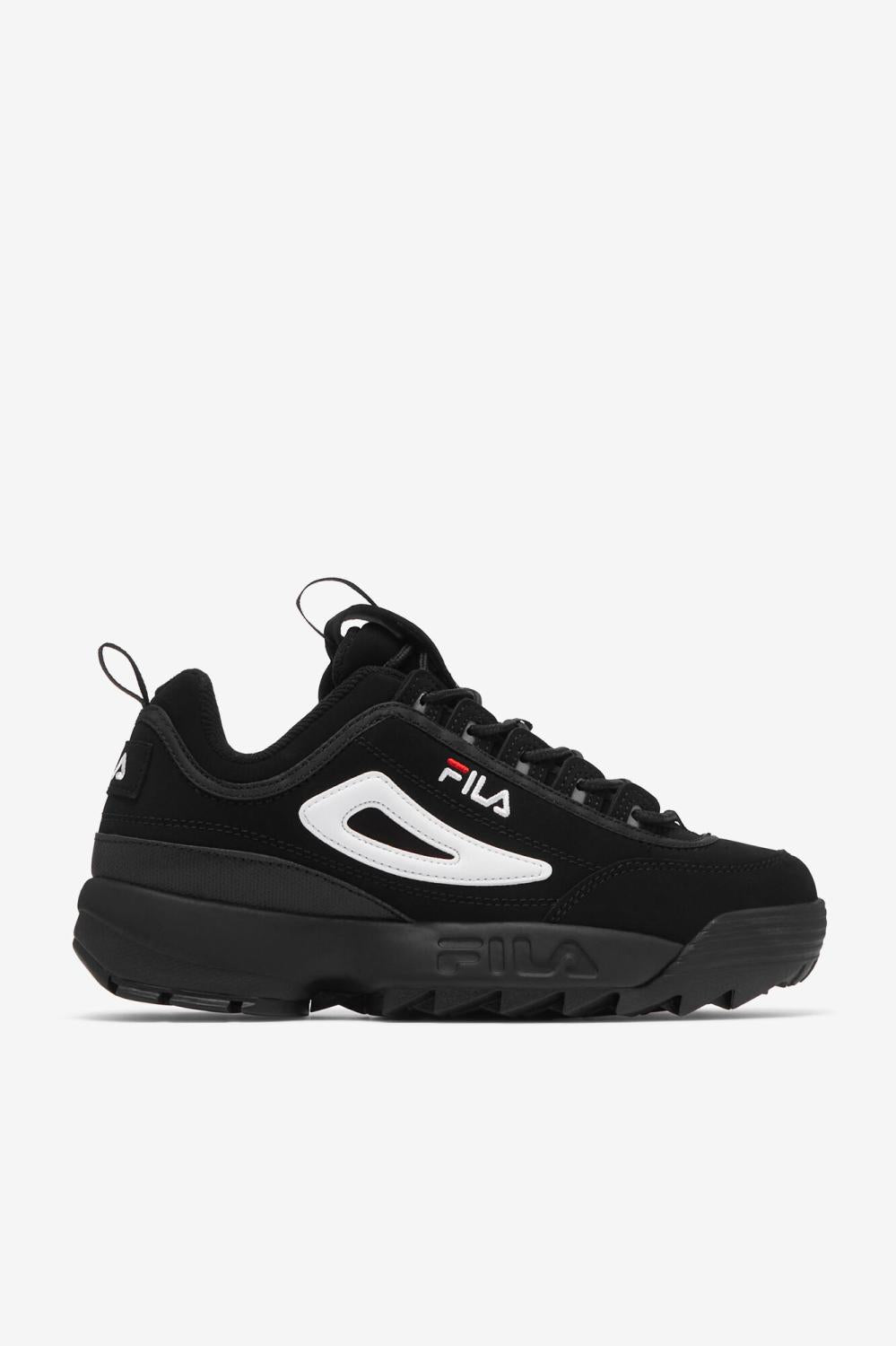 Kids Big Kids (3.5-7) | FILA Kids' Disruptor 2 014 BLACK / WHITE / RED