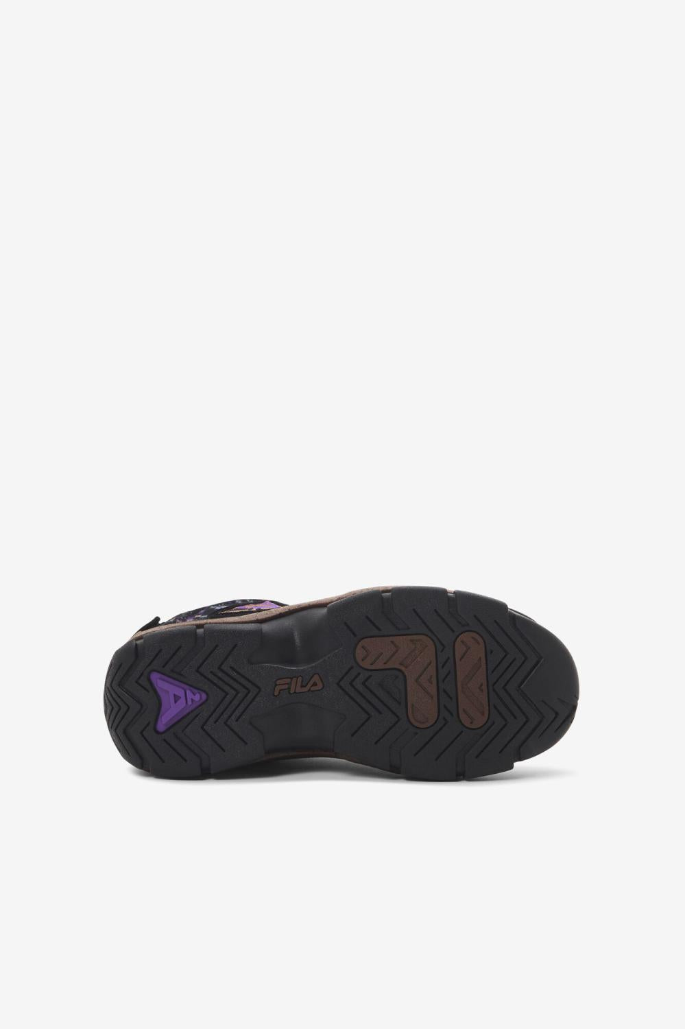 Kids Grant Hill | FILA Big Kids' Grant Hill 2 Outdoor 972 BLACK / PINECONE / ELECTRIC PURPLE