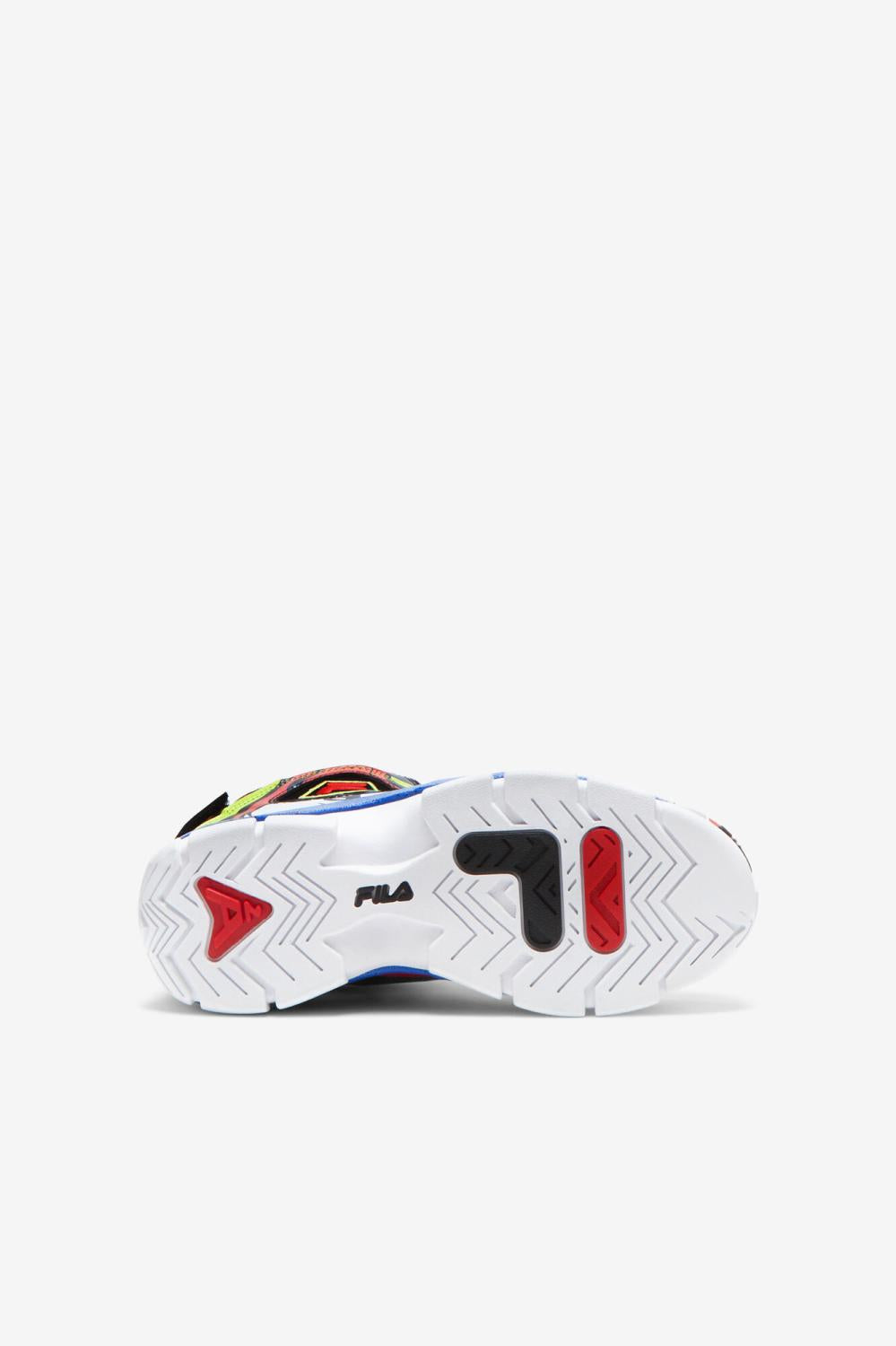 Kids Grant Hill | FILA Big Kids' Grant Hill 2 Racing 143 WHITE / LIME PUNCH / PRINCESS BLUE