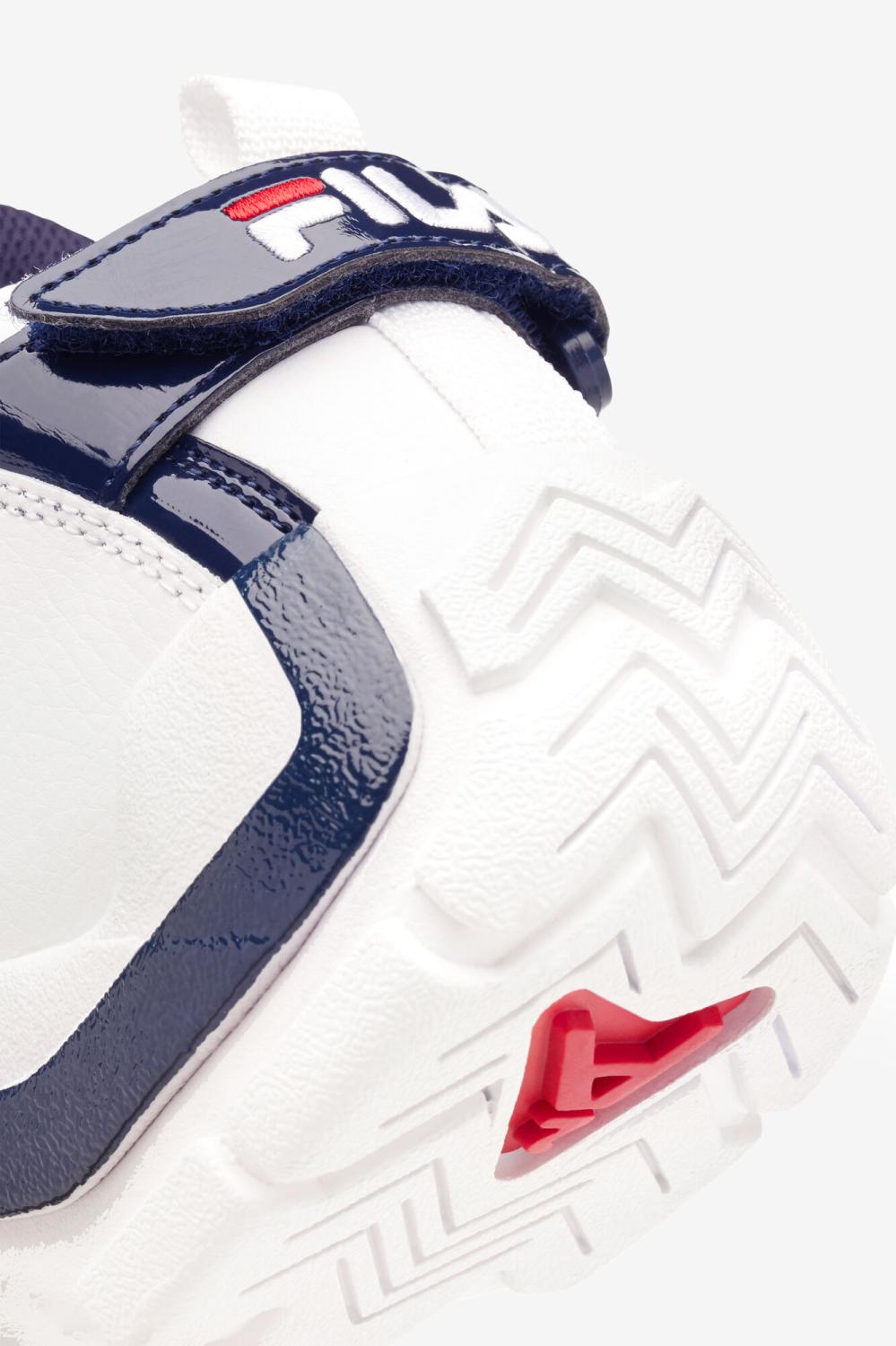 Kids Grant Hill | FILA Little Kids' Grant Hill 2 125 WHITE / NAVY / RED