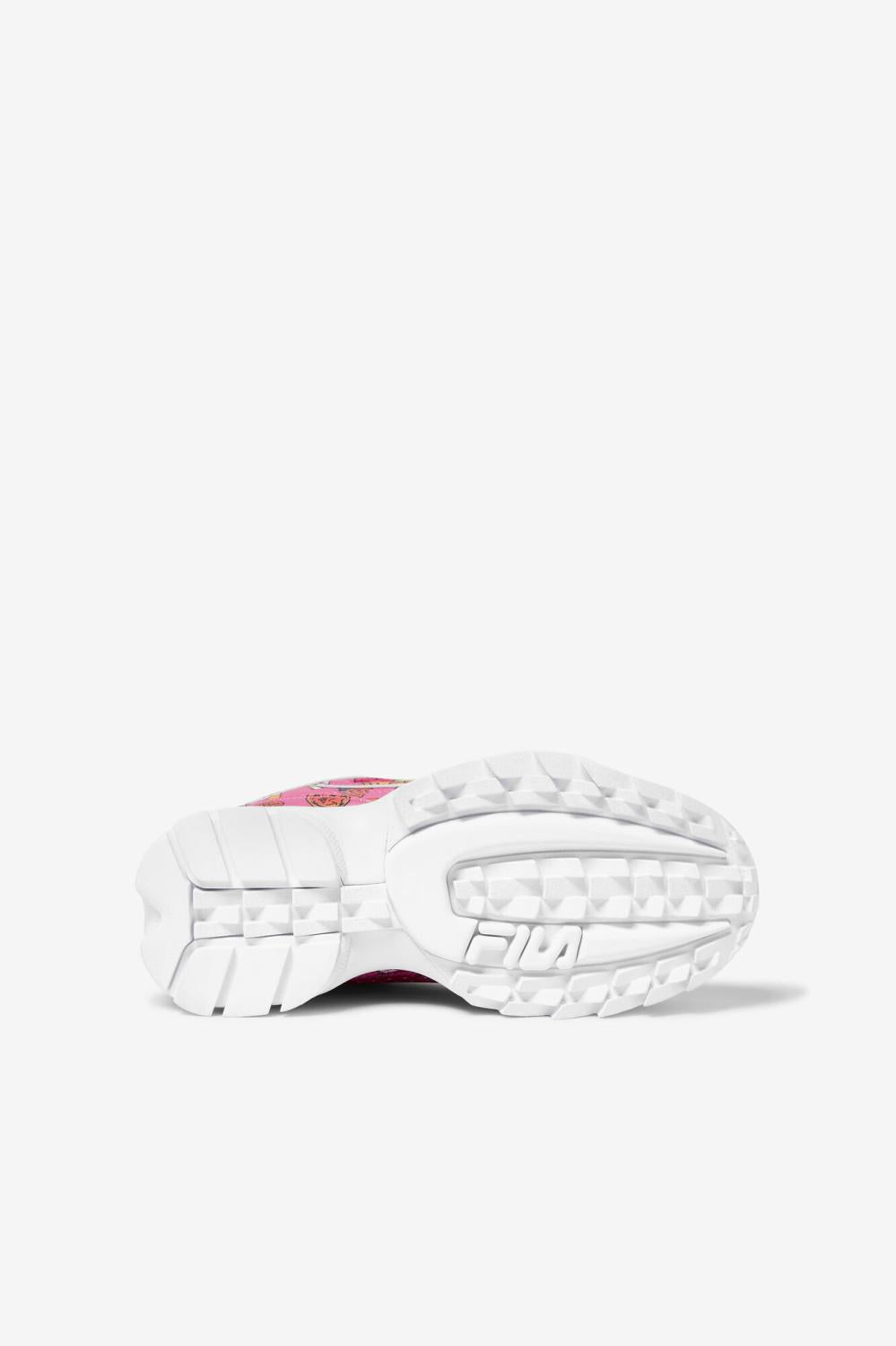 Kids Little Kids (10.5-3) | FILA Little Kids' Disruptor 2 Premium 694 SUGAR PLUM / ELECTRIC PURPLE / LEMON