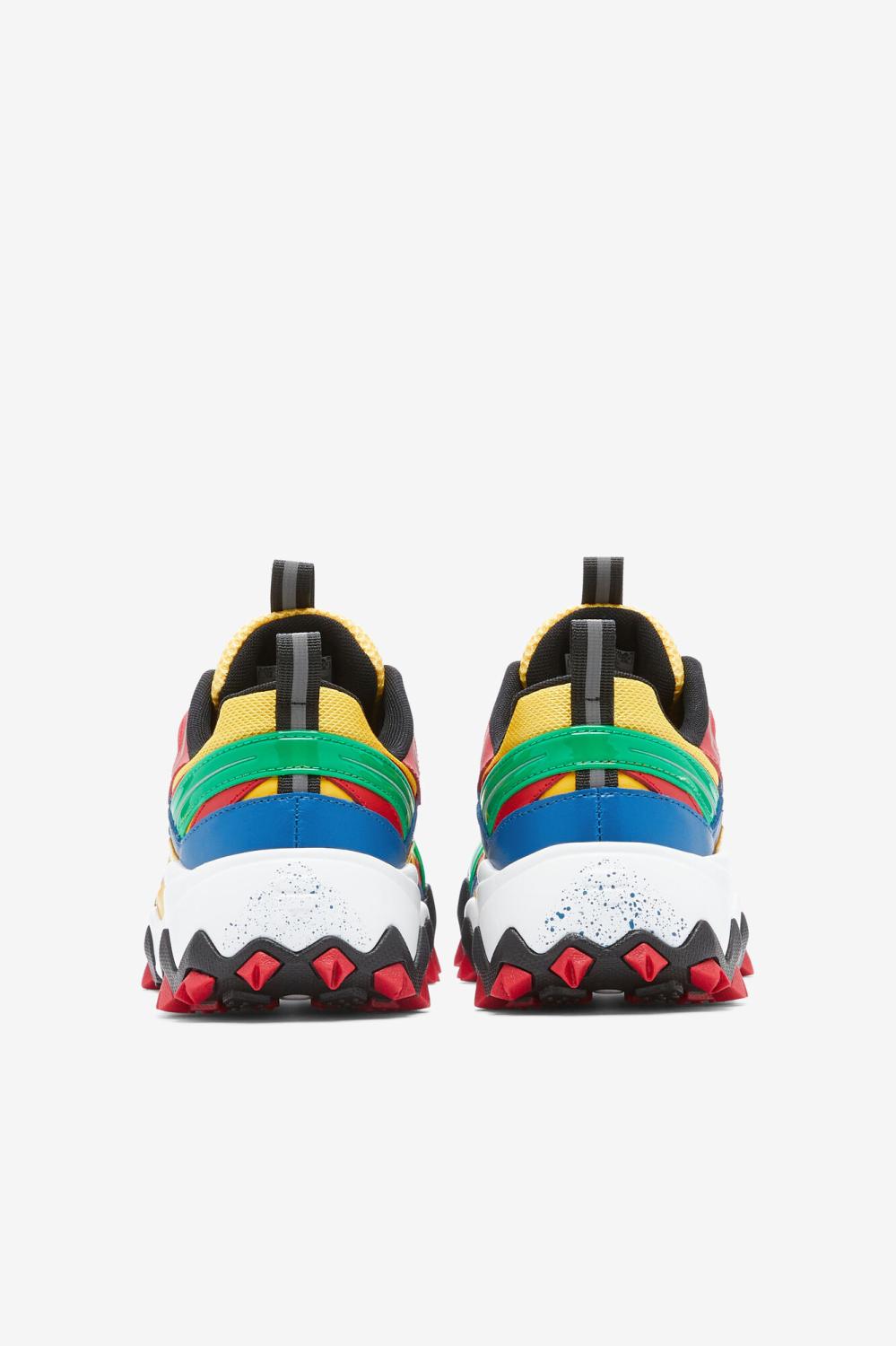 Kids Little Kids (10.5-3) | FILA Little Kids' Electromont 732 LEMON / FILA RED / IMPERIAL BLUE