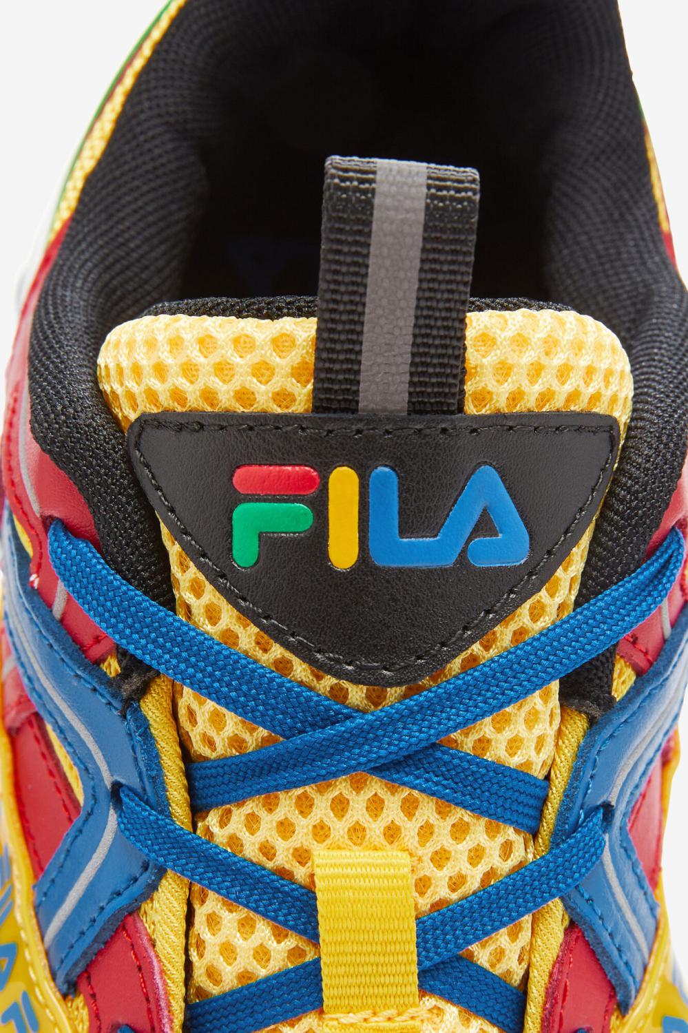 Kids Little Kids (10.5-3) | FILA Little Kids' Electromont 732 LEMON / FILA RED / IMPERIAL BLUE