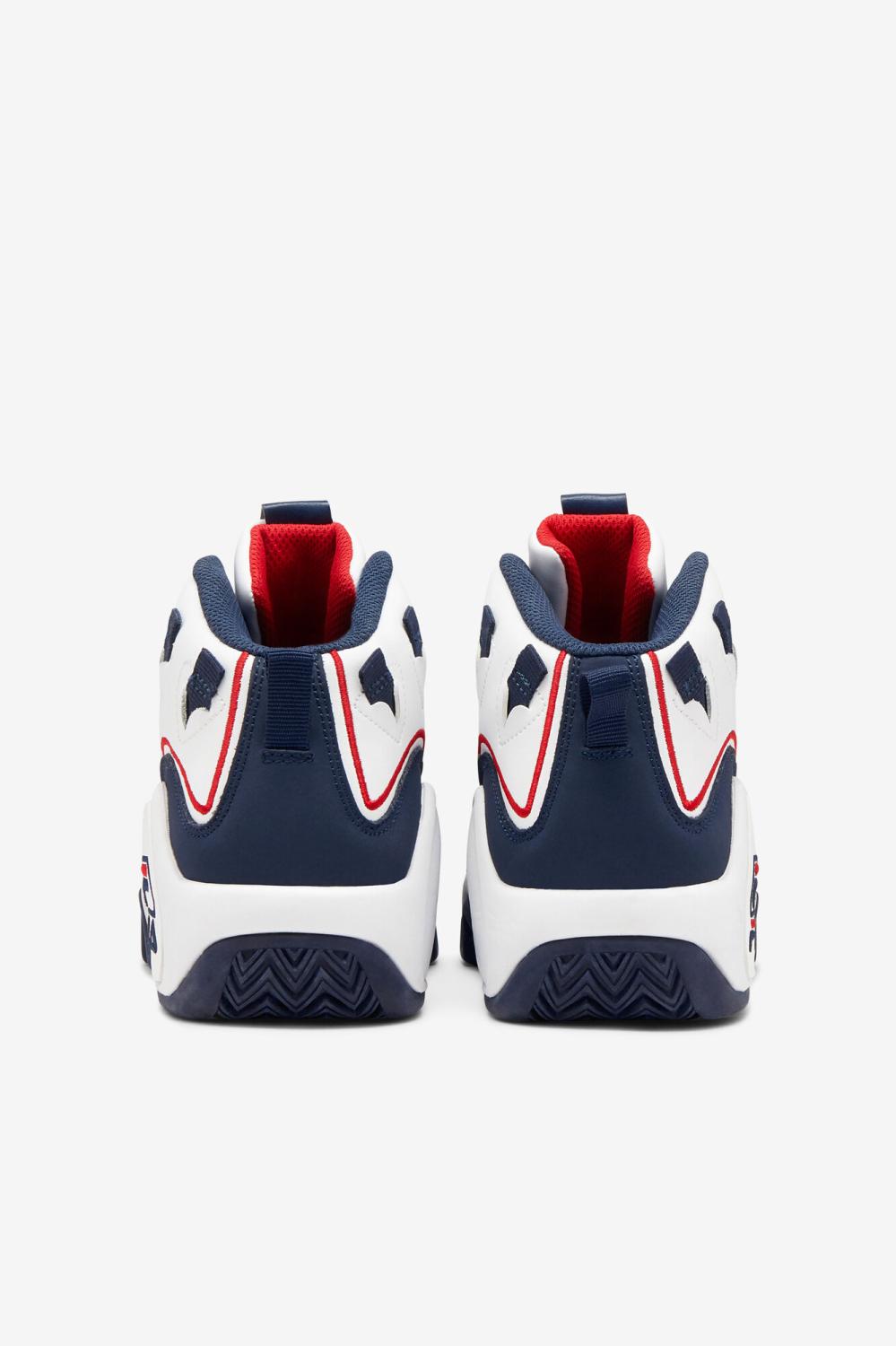Kids Little Kids (10.5-3) | FILA Little Kids' Grant Hill 1 Offset 125 WHITE / NAVY / RED