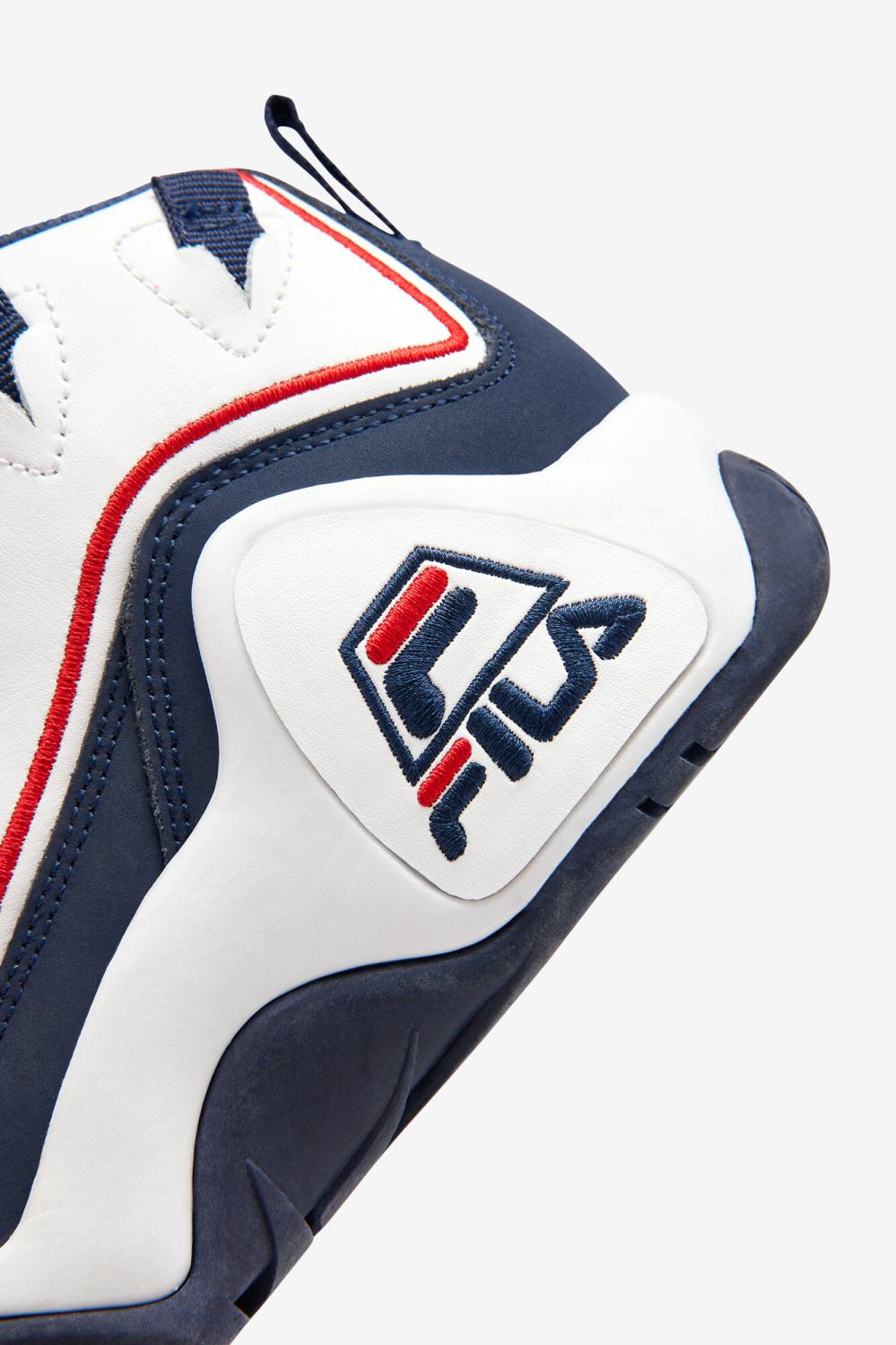 Kids Little Kids (10.5-3) | FILA Little Kids' Grant Hill 1 Offset 125 WHITE / NAVY / RED