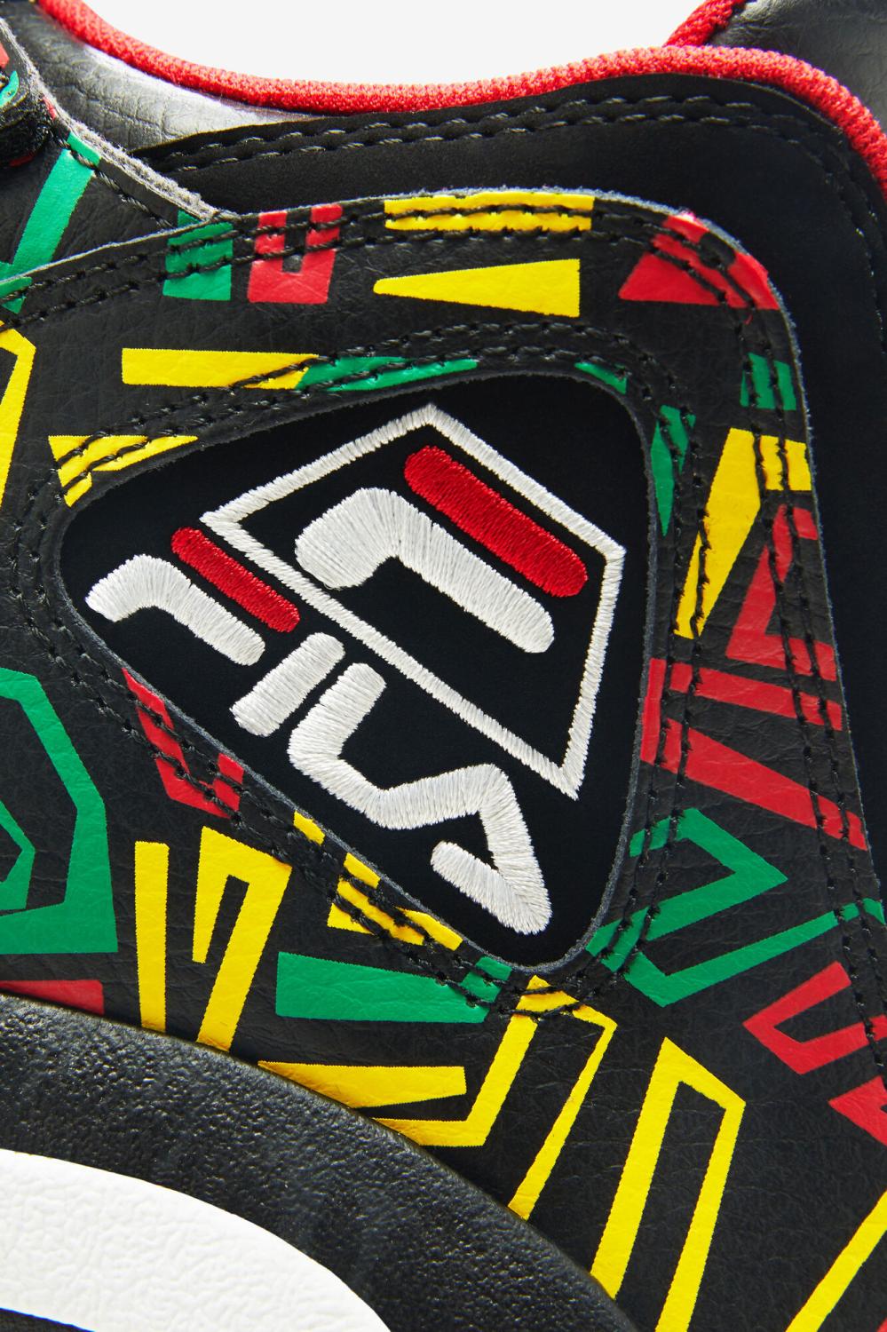 Kids Little Kids (10.5-3) | FILA Little Kids' Grant Hill 2 041 BLACK / JELLY BEAN / LEMON TONIC