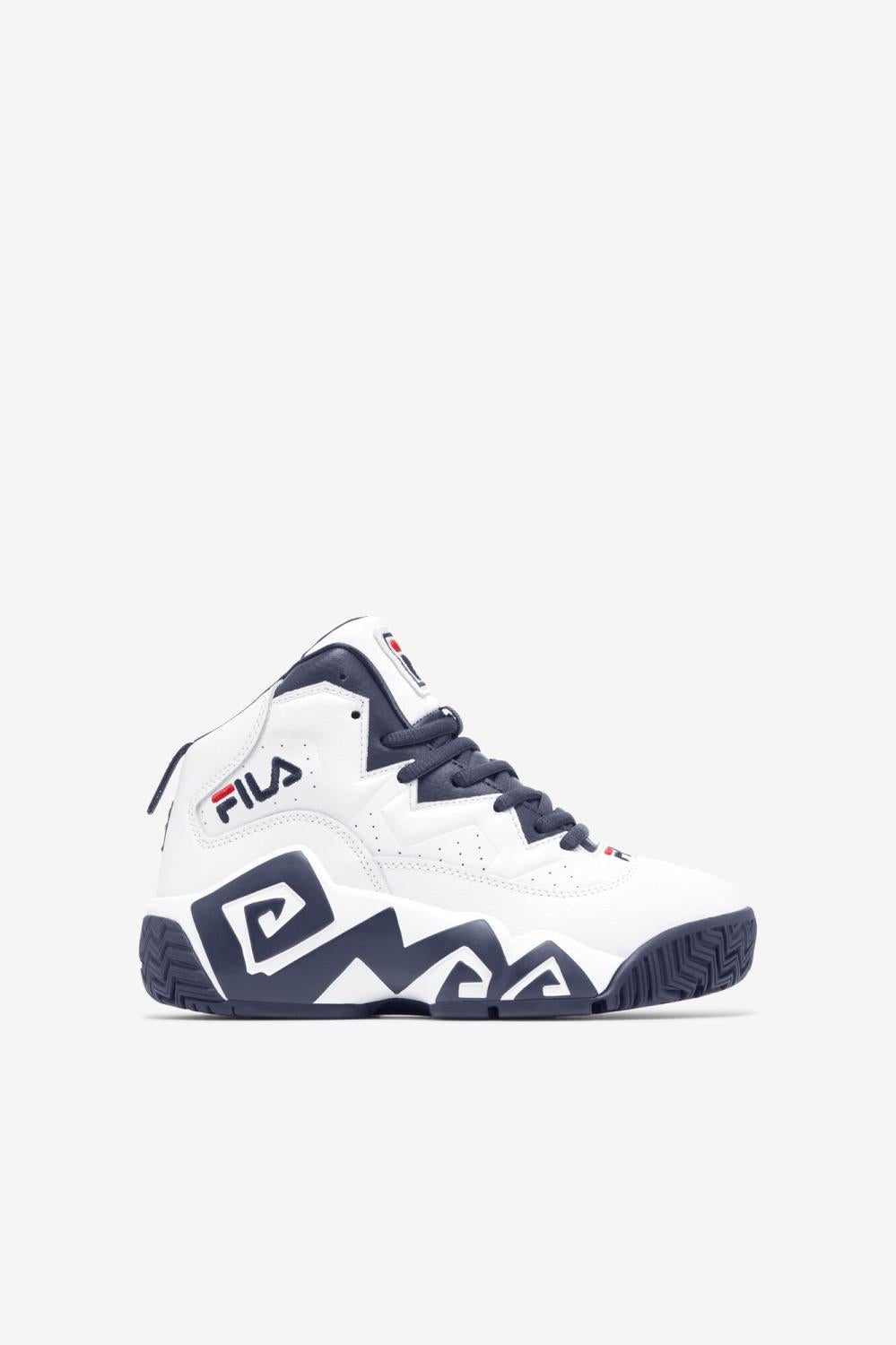Kids Little Kids (10.5-3) | FILA Little Kids' Mb 125 WHITE / NAVY / RED