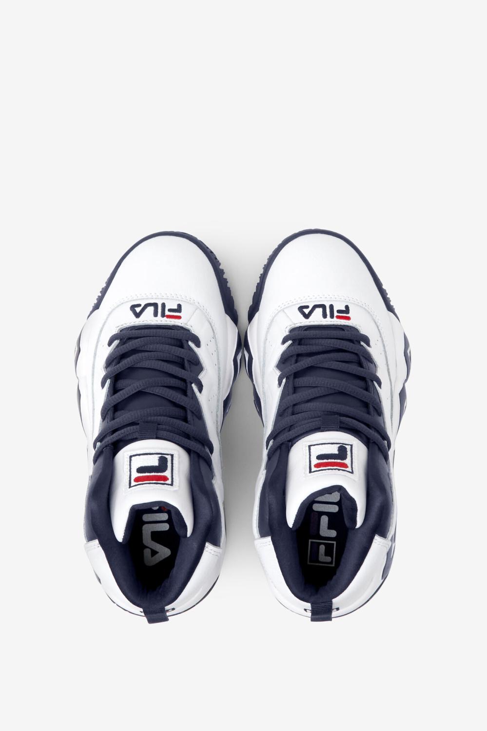 Kids Little Kids (10.5-3) | FILA Little Kids' Mb 125 WHITE / NAVY / RED
