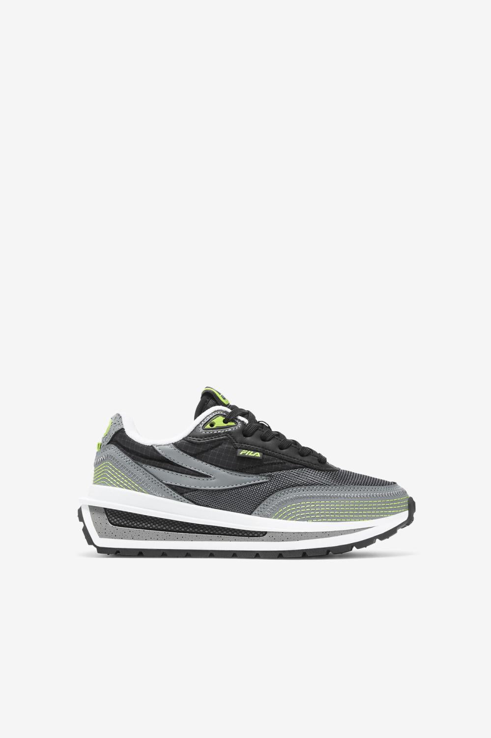 Kids Little Kids (10.5-3) | FILA Little Kids' Renno 051 MONUMENT / DARK SHADOW / BLACK