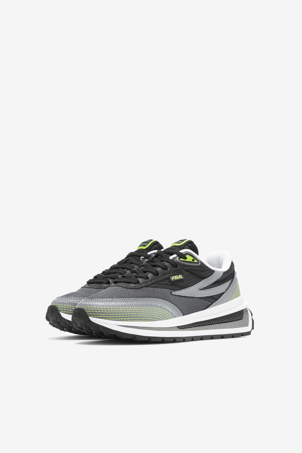 Kids Little Kids (10.5-3) | FILA Little Kids' Renno 051 MONUMENT / DARK SHADOW / BLACK