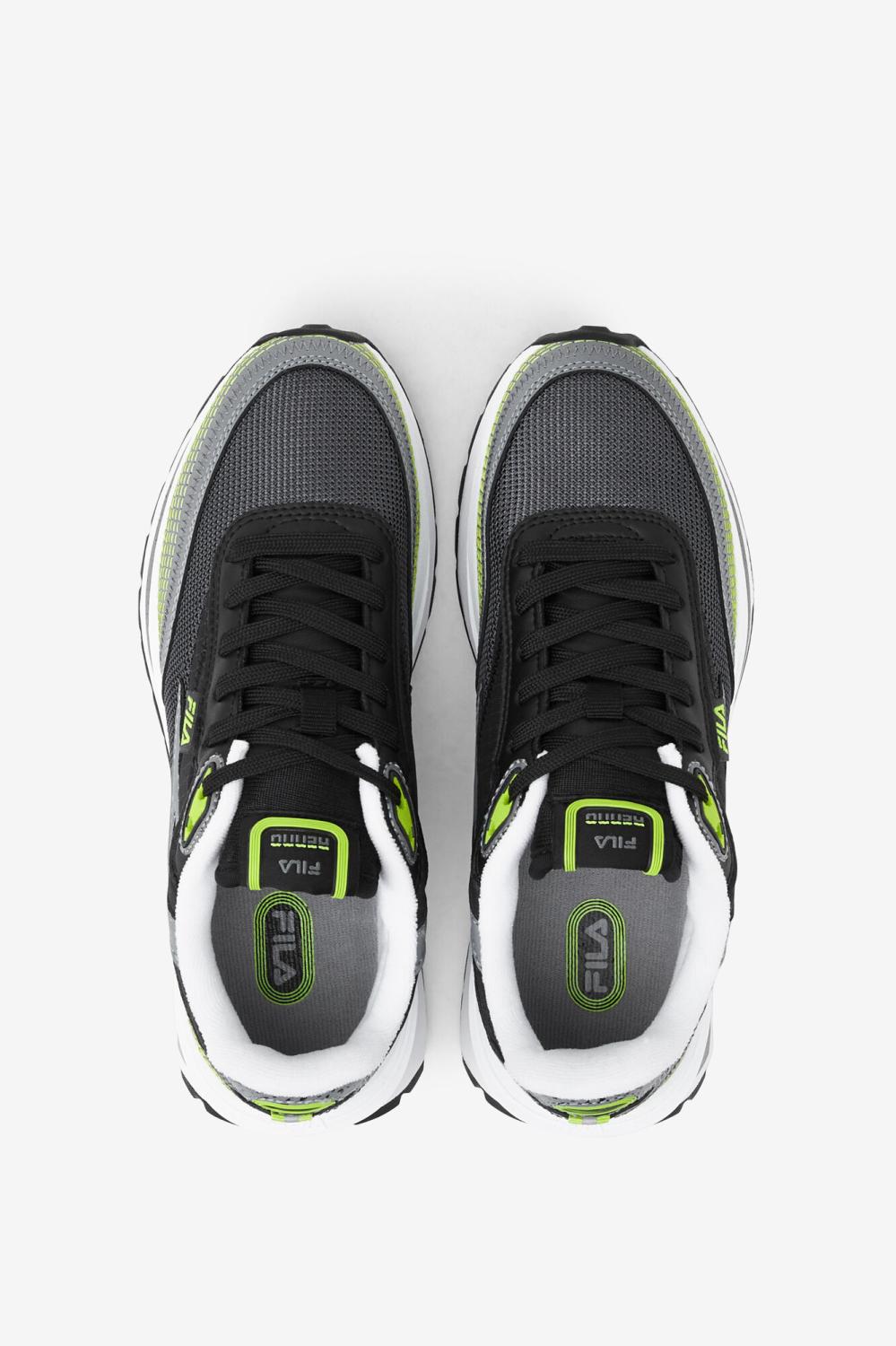 Kids Little Kids (10.5-3) | FILA Little Kids' Renno 051 MONUMENT / DARK SHADOW / BLACK