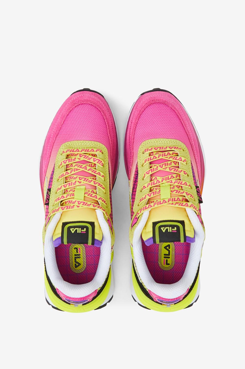 Kids Little Kids (10.5-3) | FILA Little Kids' Renno 664 PINK GLO / SULPHUR SPRING / WHITE