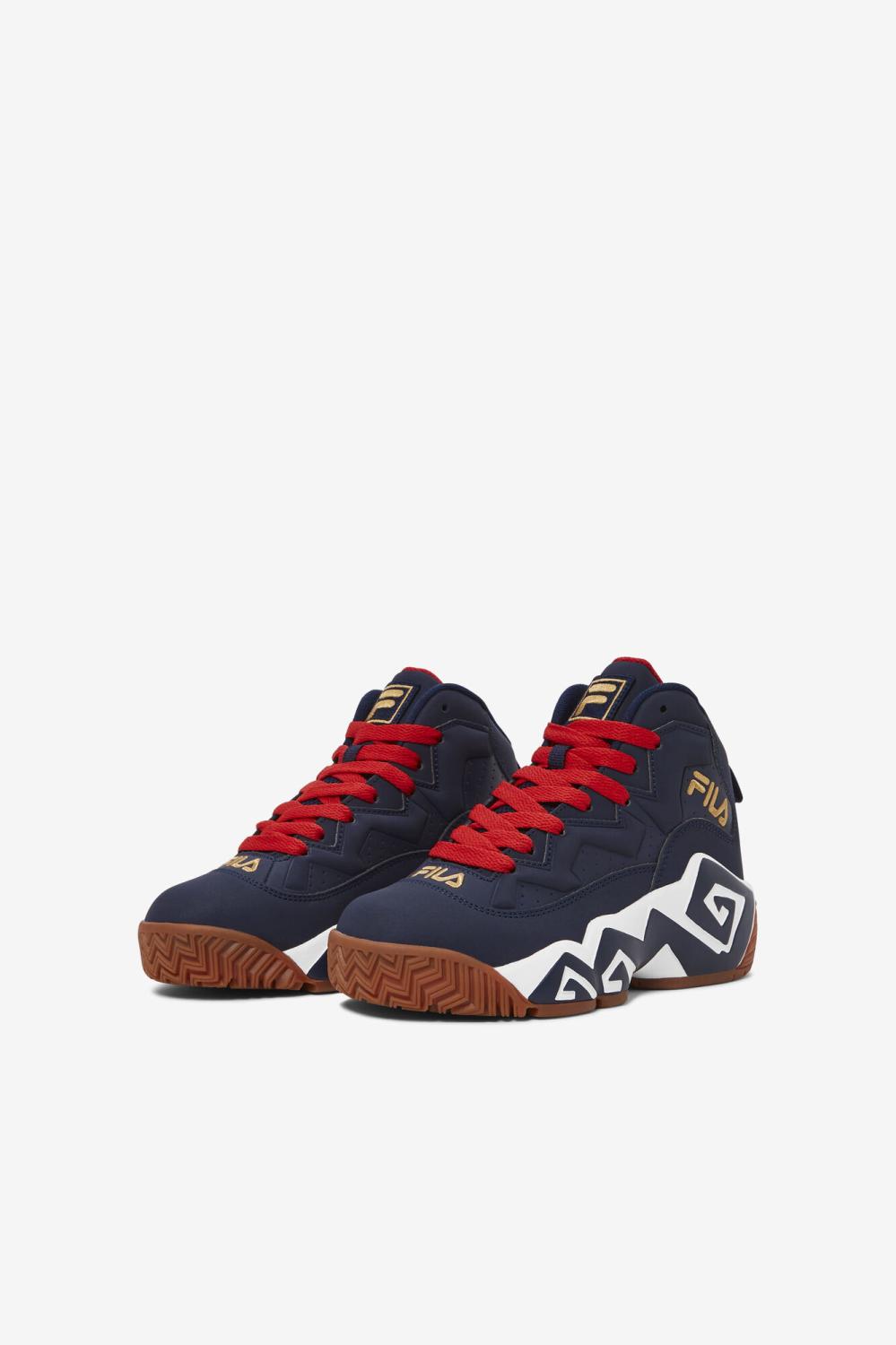 Kids MB | FILA Little Kids' Mb 424 NAVY / WHITE / METALLIC GOLD