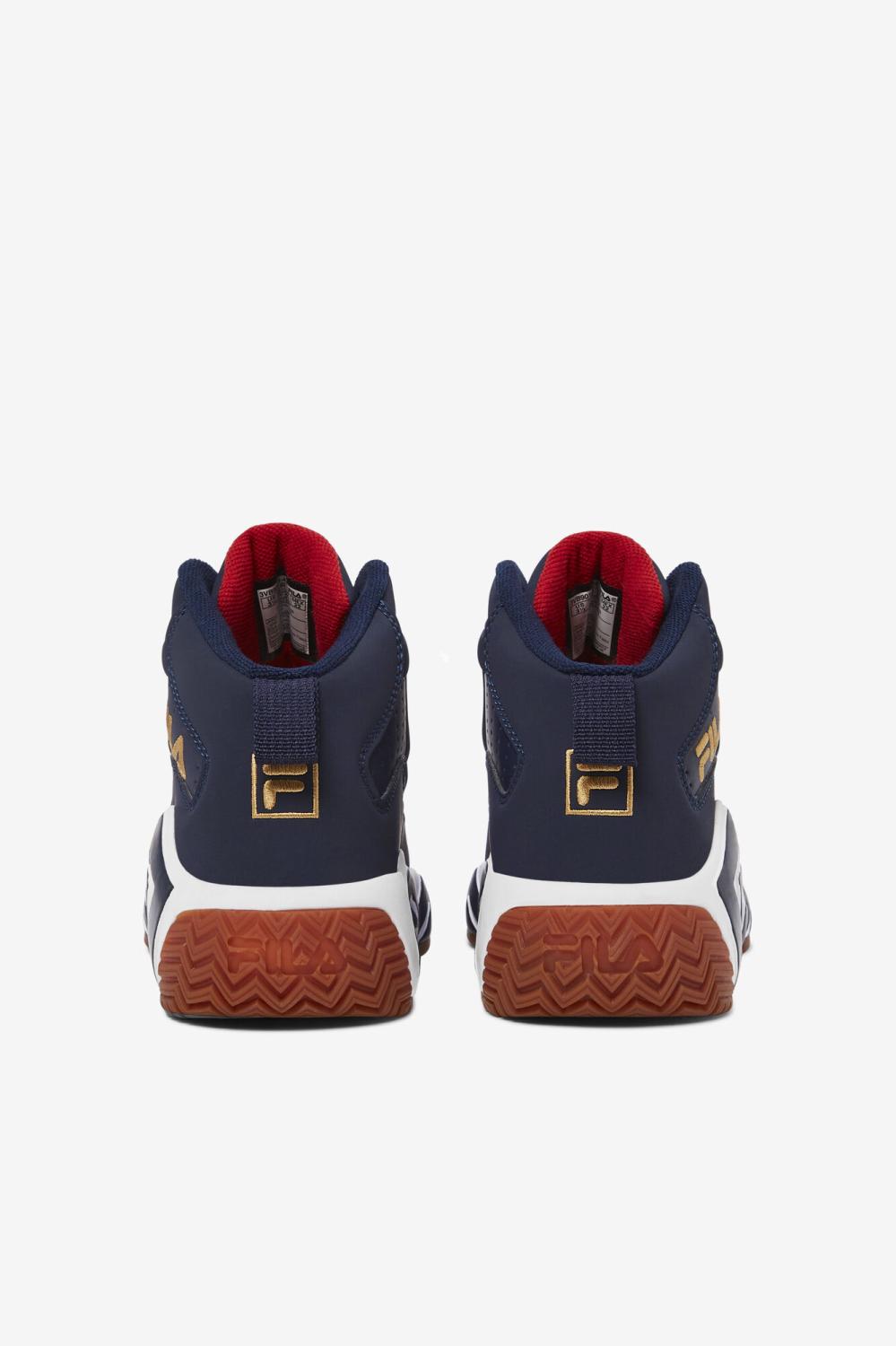 Kids MB | FILA Little Kids' Mb 424 NAVY / WHITE / METALLIC GOLD