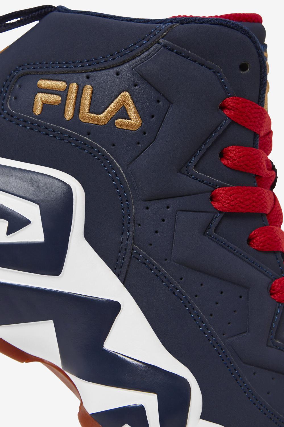 Kids MB | FILA Little Kids' Mb 424 NAVY / WHITE / METALLIC GOLD