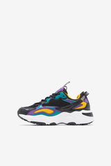 Kids Ray Tracer | FILA Big Kids' Ray Tracer Apex 019 BLACK / IMPERIAL PURPLE / WHITE