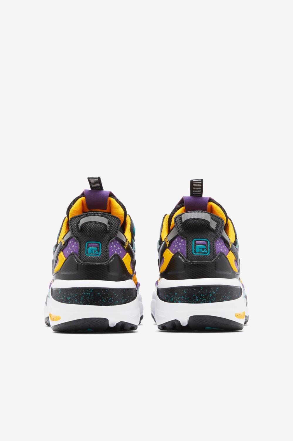 Kids Ray Tracer | FILA Big Kids' Ray Tracer Apex 019 BLACK / IMPERIAL PURPLE / WHITE