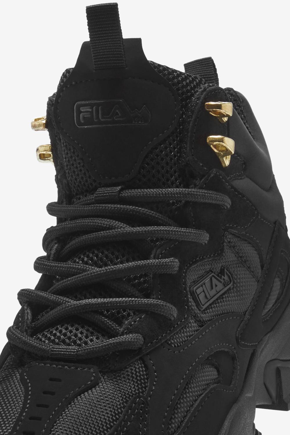 Kids Ray Tracer | FILA Kids' Ray Tracer TR 2 Mid 001 BLACK / BLACK / BLACK