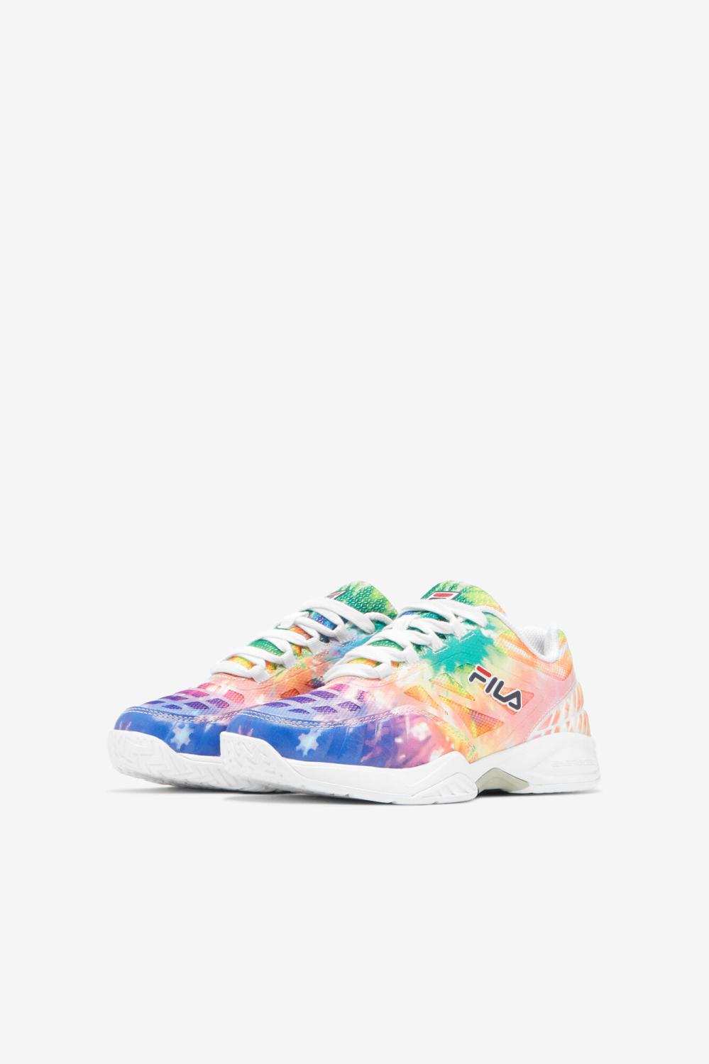 Kids Tennis | FILA Kids' Axilus Jr 775 MULTI / MULTI / WHITE