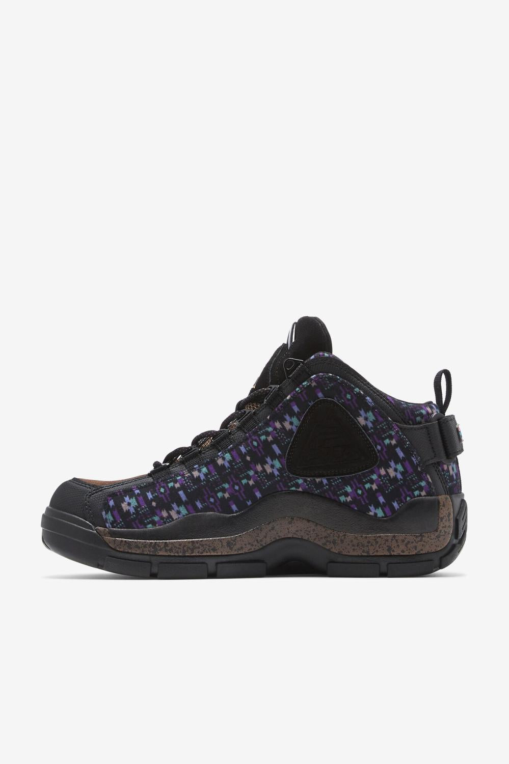 Men Boots | FILA Grant Hill 2 Outdoor 972 BLACK / PINECONE / ELECTRIC PURPLE