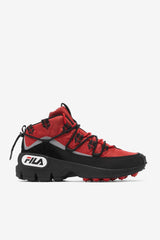 Men Boots | FILA Men's Grant Hill 1 X Trailpacer 604 FILA RED / BLACK / FILA RED